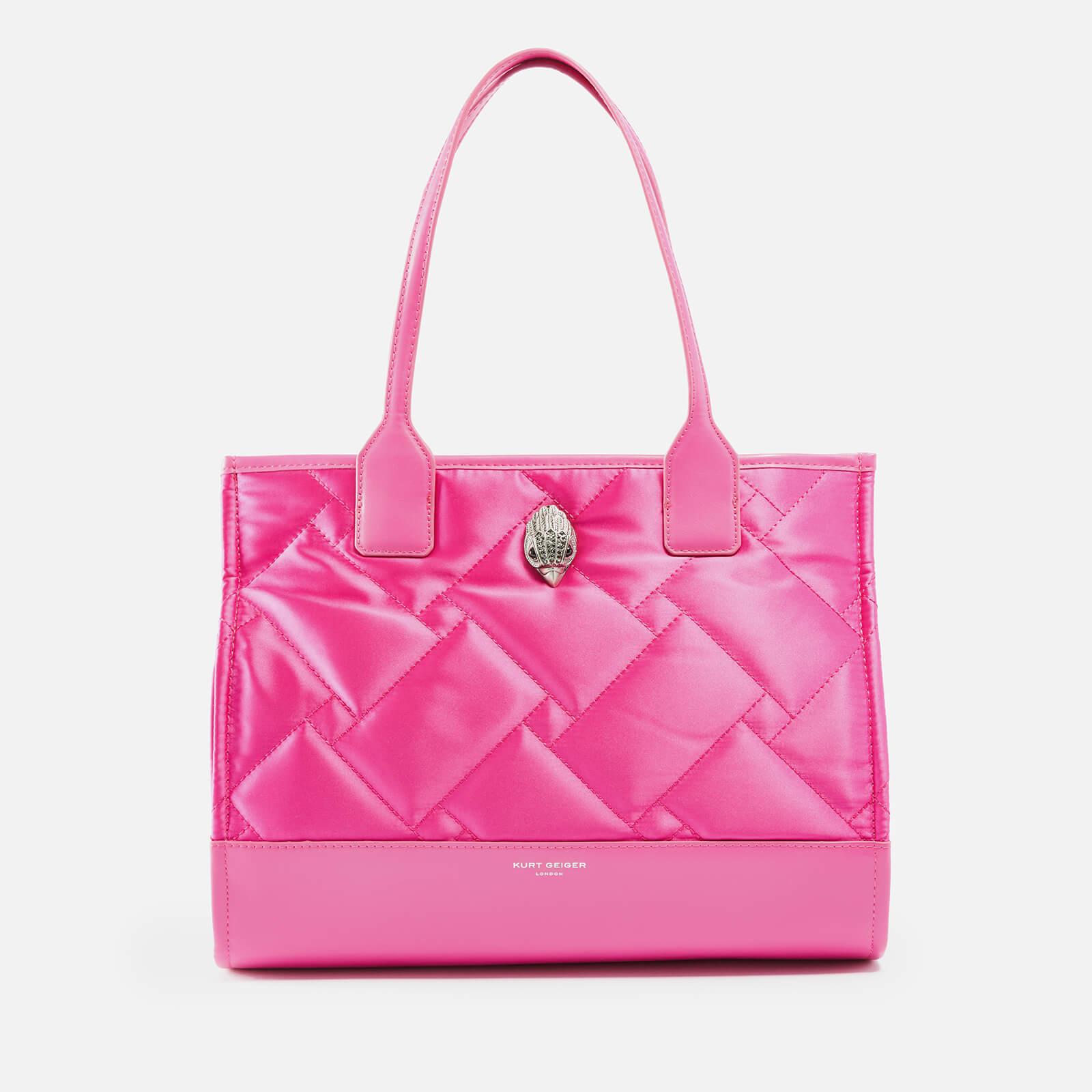 Kurt Geiger London Recycled Nylon Quilted Shopper Tote Bag