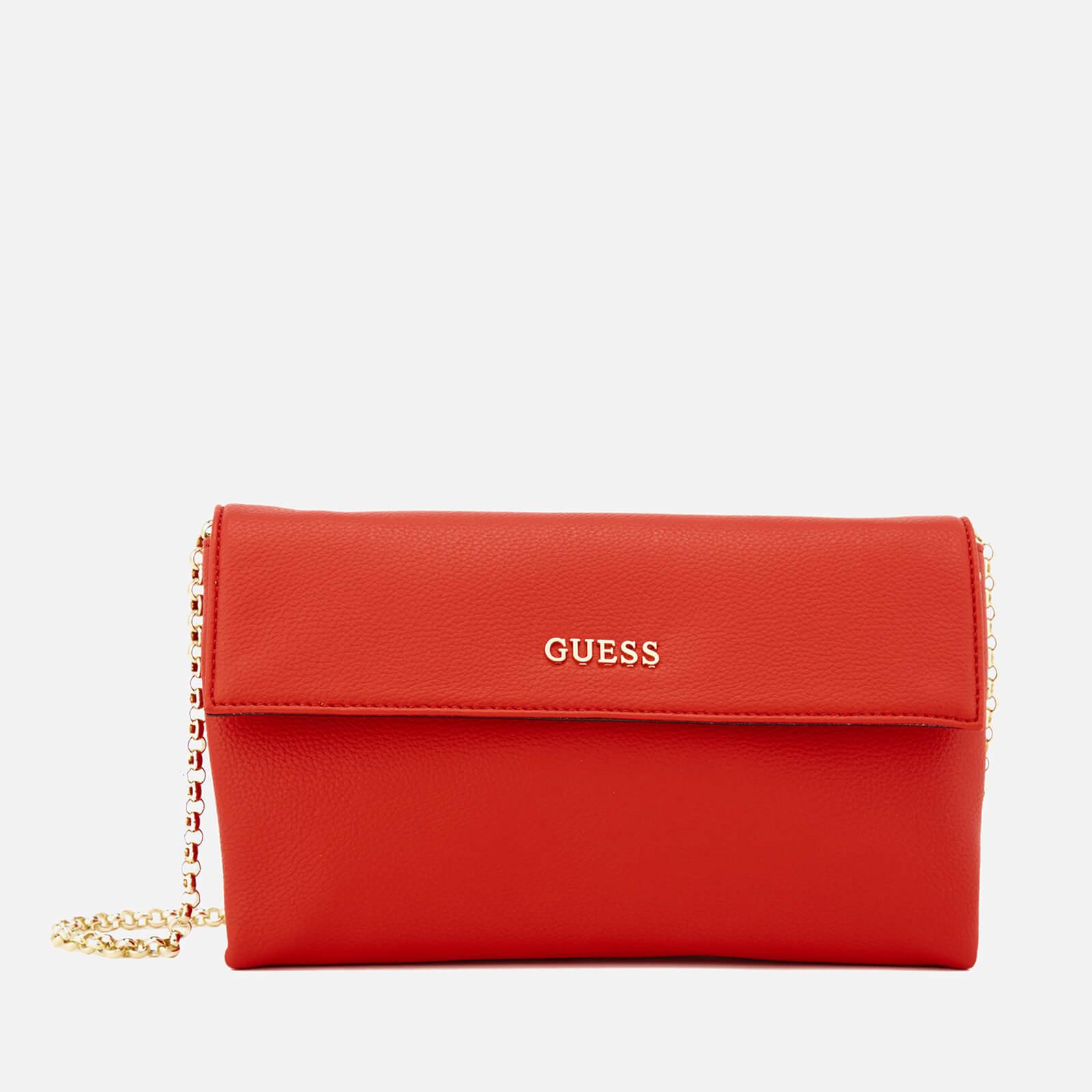 Guess Tulip Envelope Clutch Bag in Red - Lyst