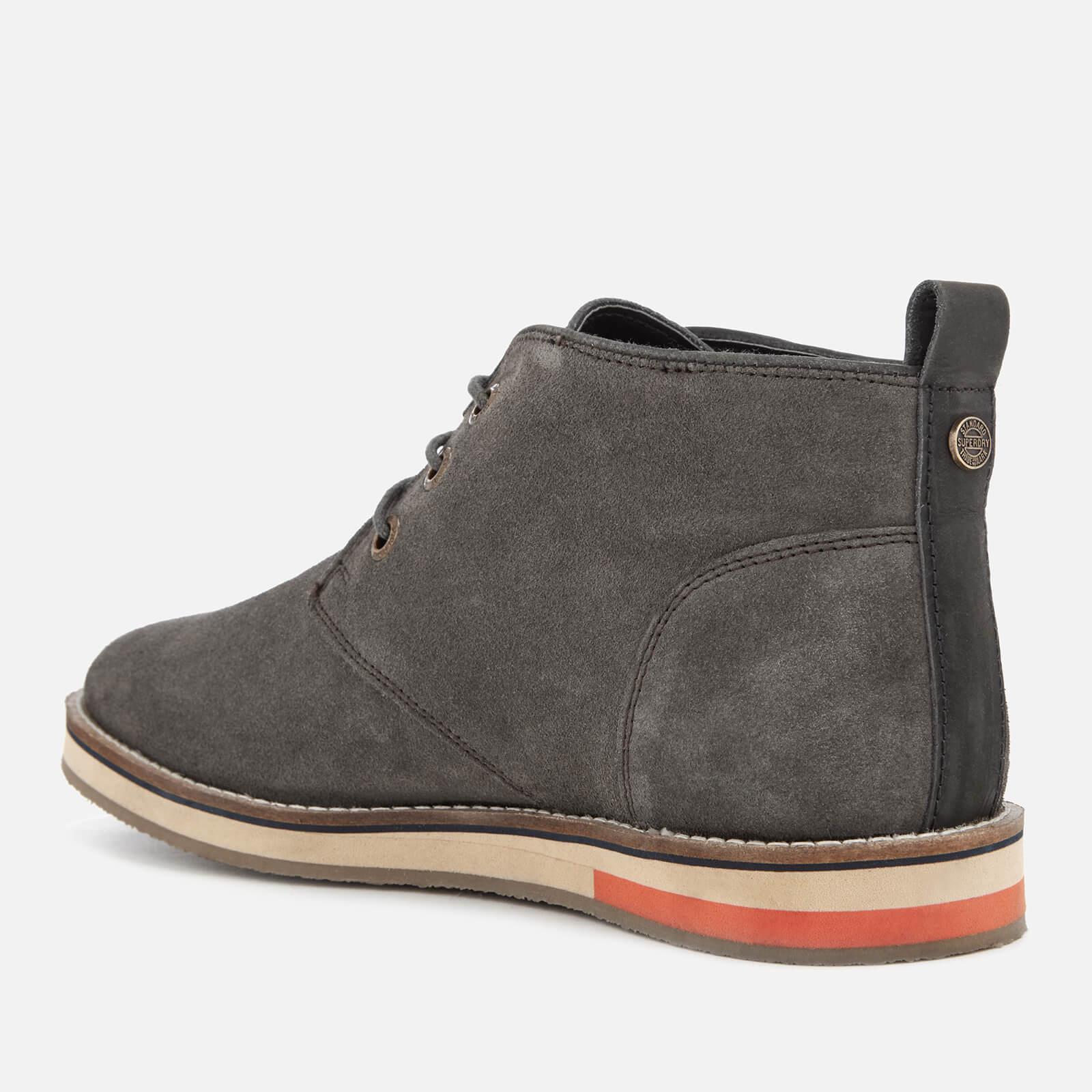 Superdry Chester Chukka Boots in Grey for Men | Lyst Australia