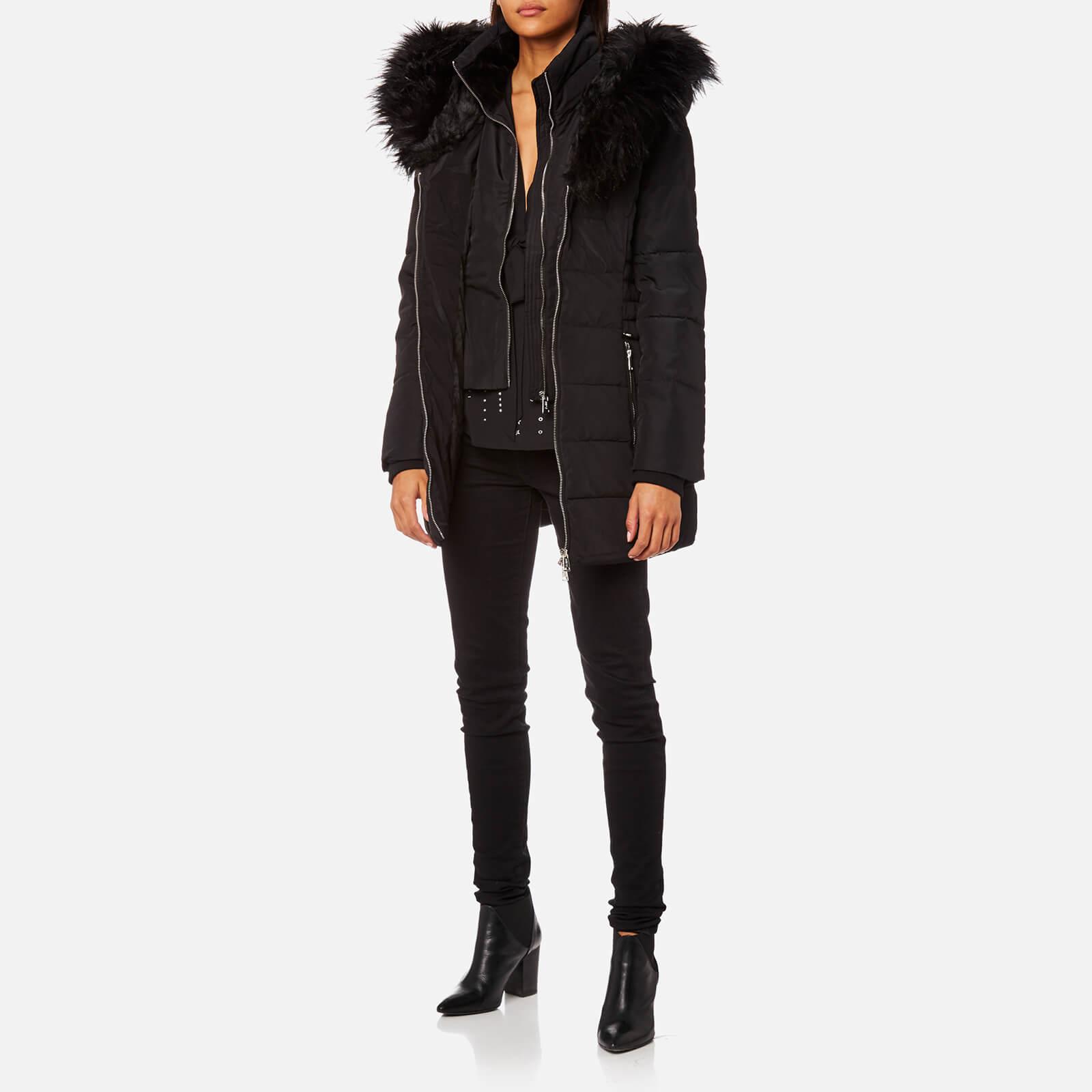 Guess Synthetic Yoko Parka in Black | Lyst Canada
