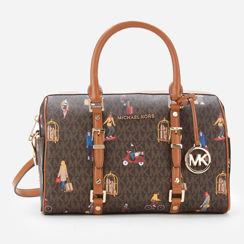 michael kors bedford duffle satchel