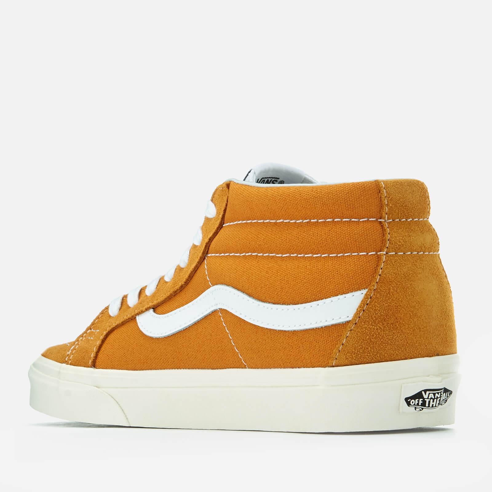 Vans Sk8-mid Reissue Retro Sport Trainers in Yellow | Lyst