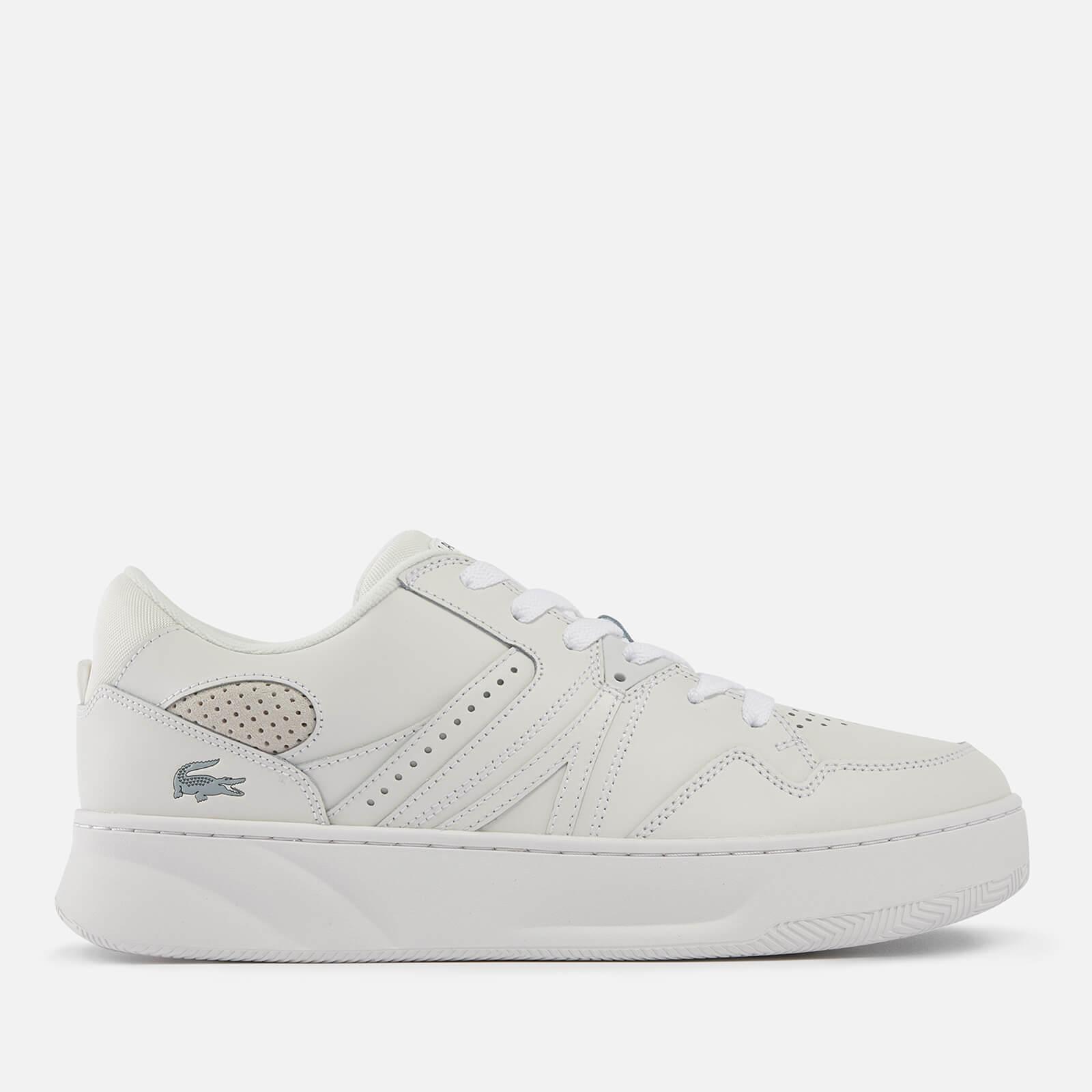 Lacoste L005 222 2 Leather Court Trainers in White for Men | Lyst
