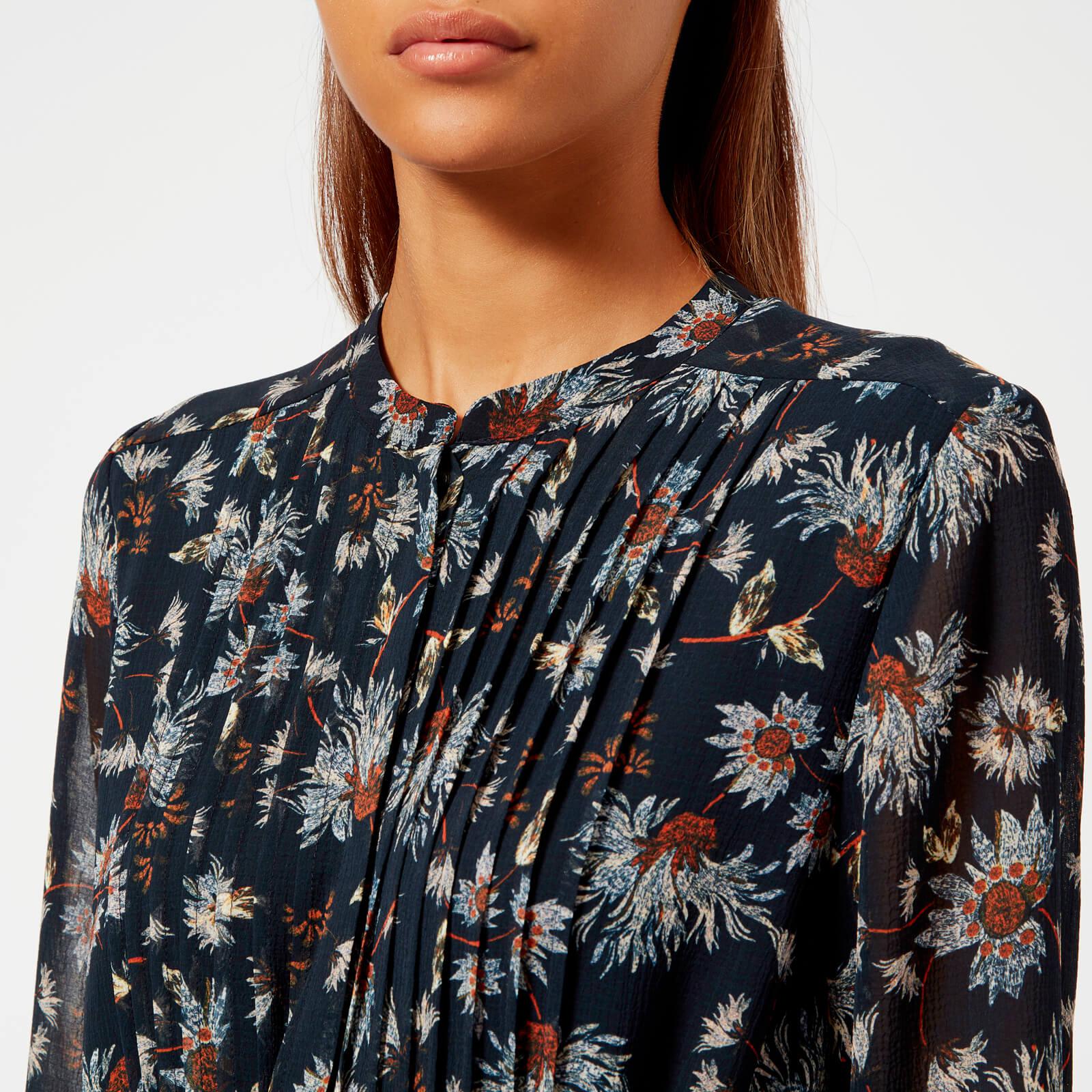 whistles pitti print shirt dress