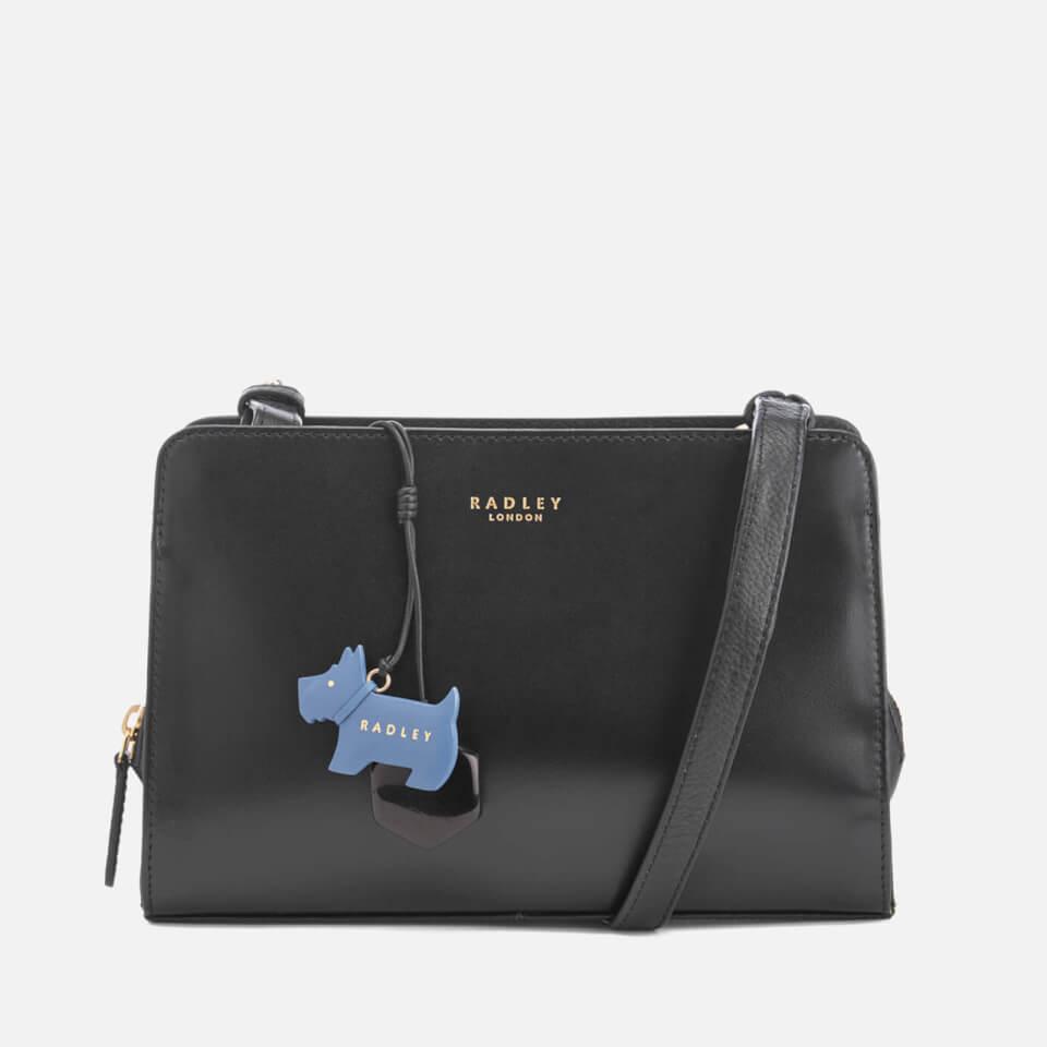 radley medium cross body bag black