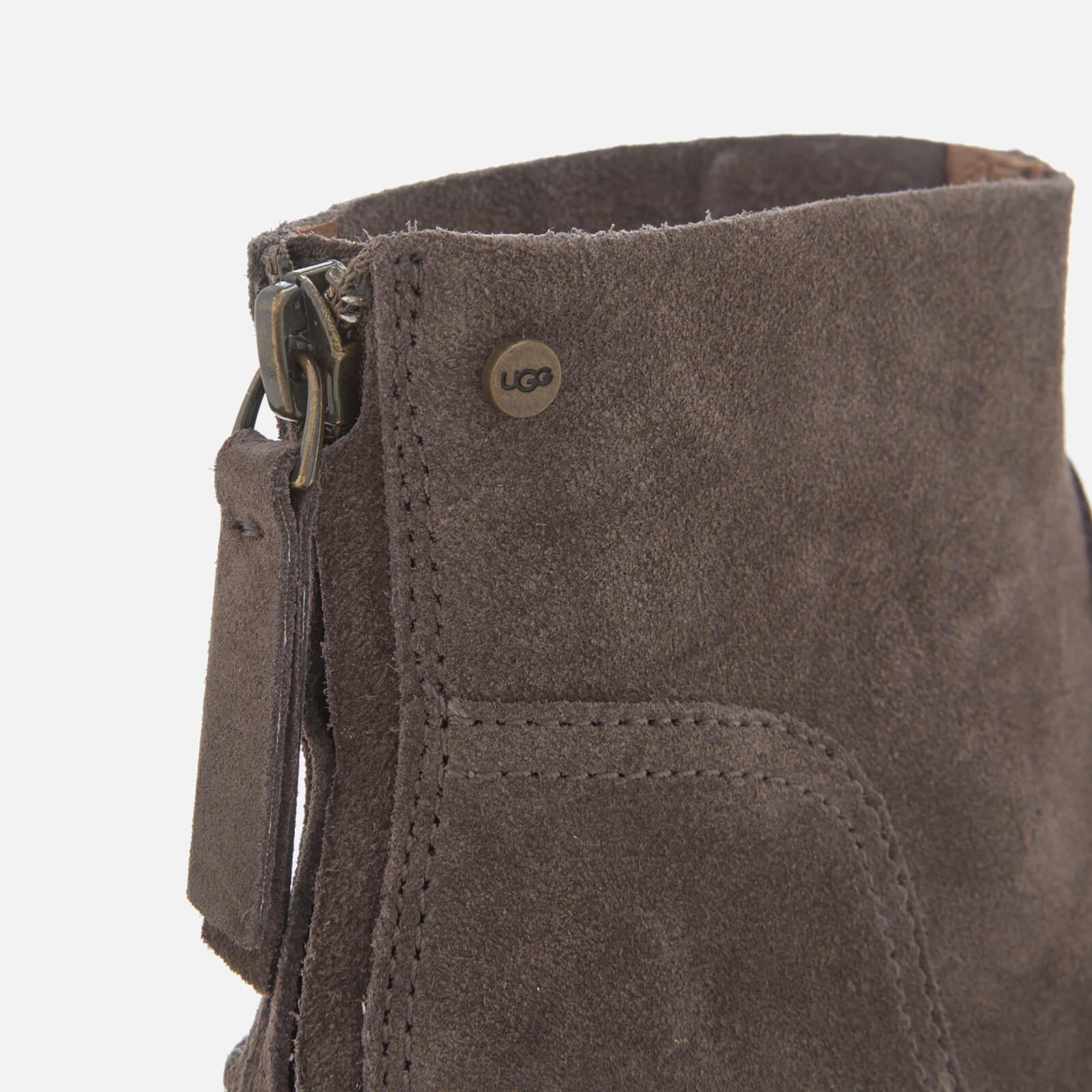ugg bandara mid heel ankle boot in tan