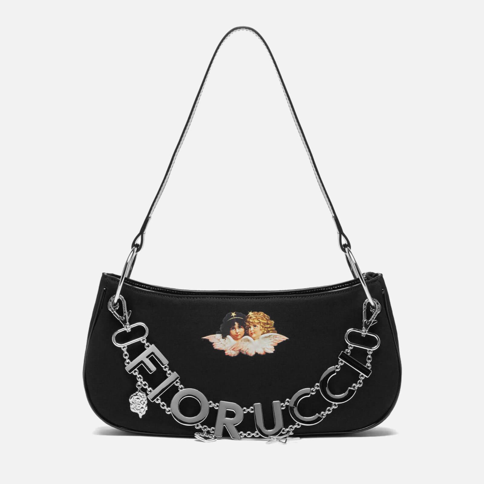 Fiorucci Angels Chain Twill Purse in Black Lyst