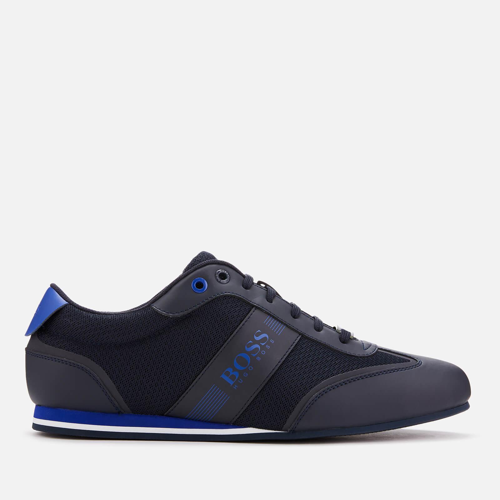 BOSS by HUGO BOSS Lighter Low Mxme Trainers Navy in Blue for Men | Lyst