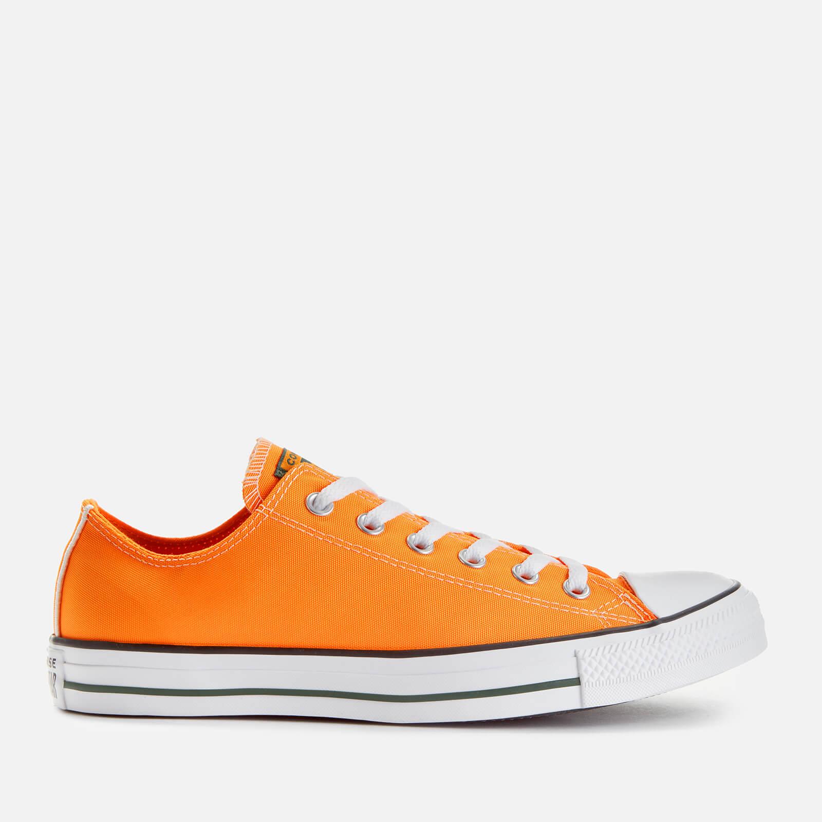 orange converse trainers