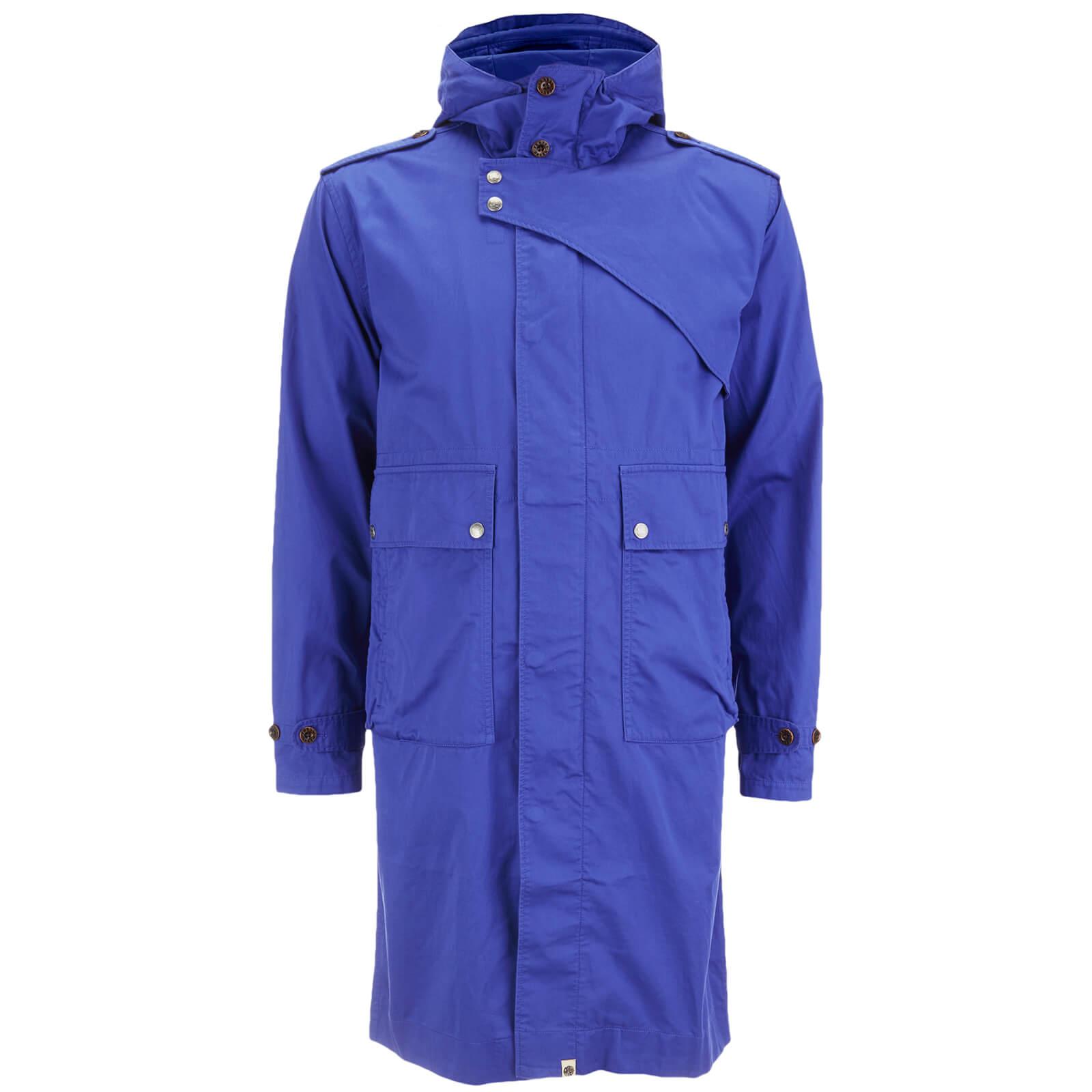 pretty green blue parka