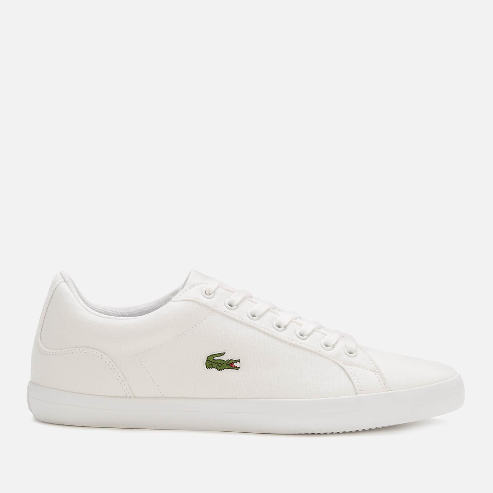 Lacoste Lerond Bl 2 Canvas Low Top Trainers in White for Men | Lyst