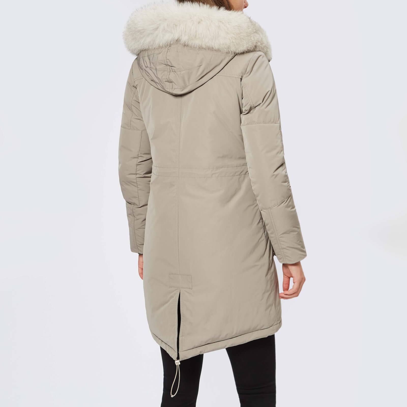 woolrich w's military parka fox