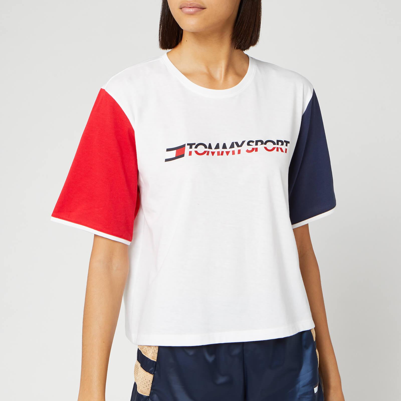tommy hilfiger colour block t shirt