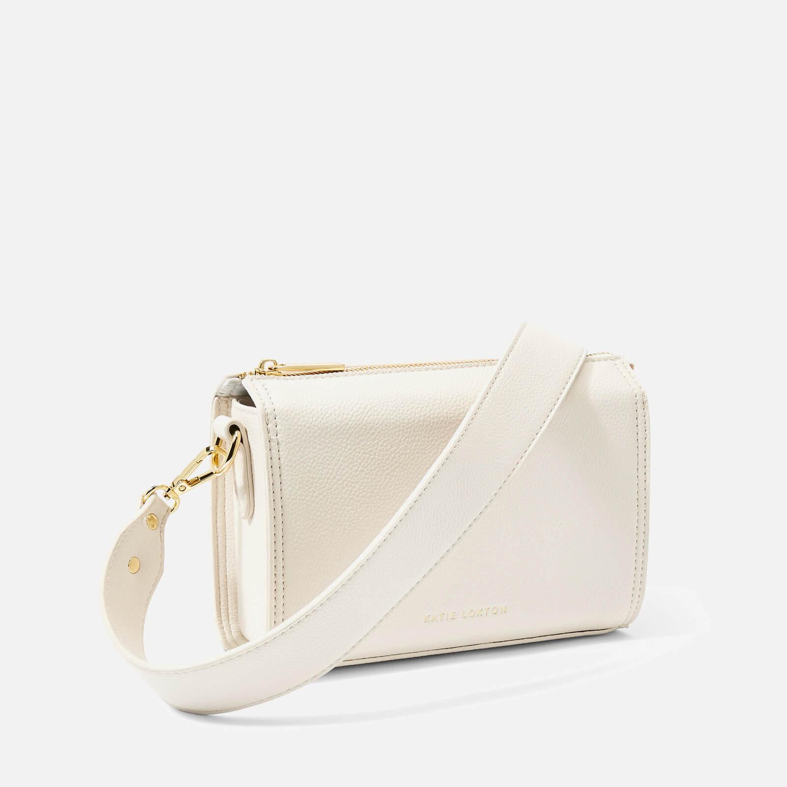 Katie Loxton Zana Faux Leather Shoulder Bag in White | Lyst