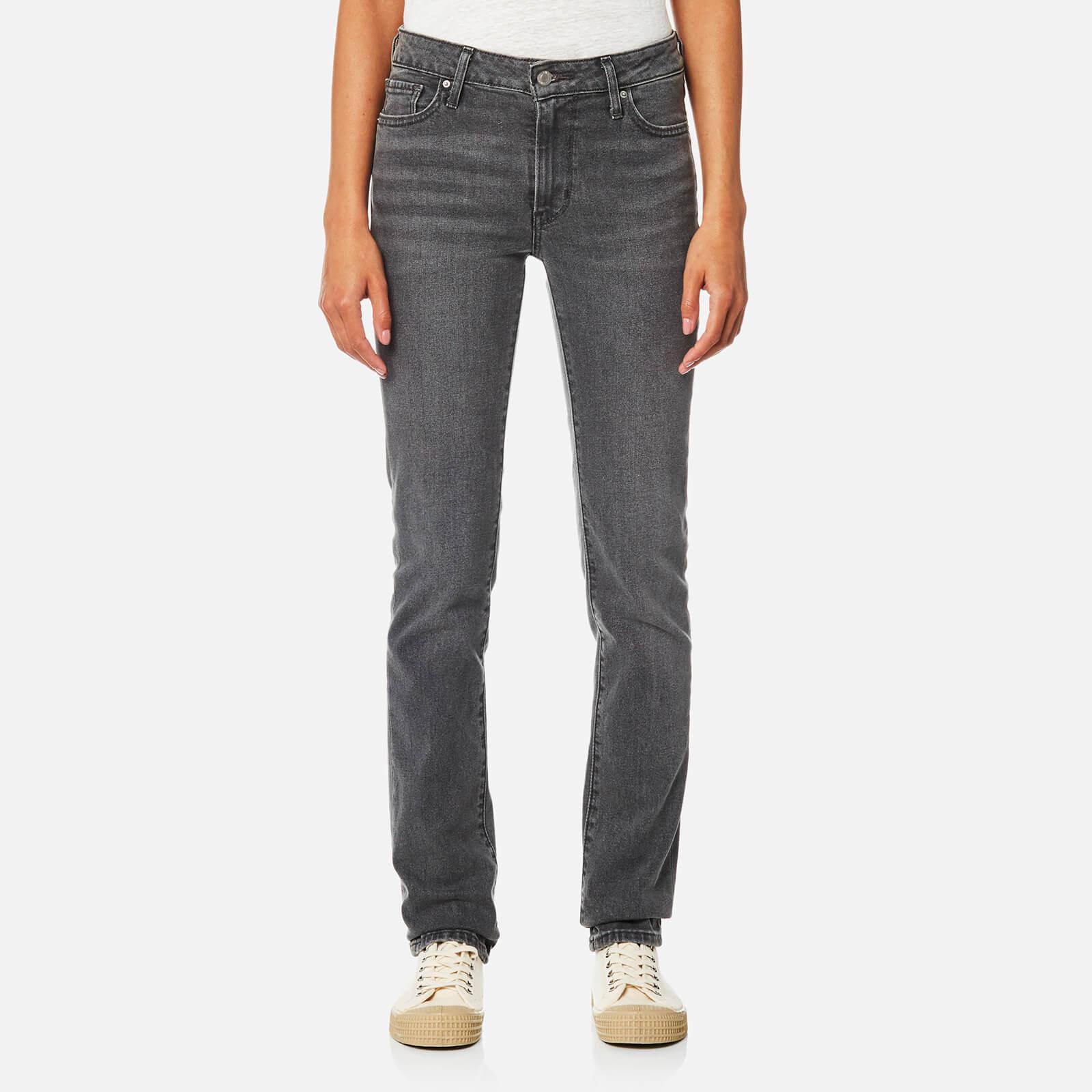 Levi's 712 Slim Jeans in Black | Lyst Australia