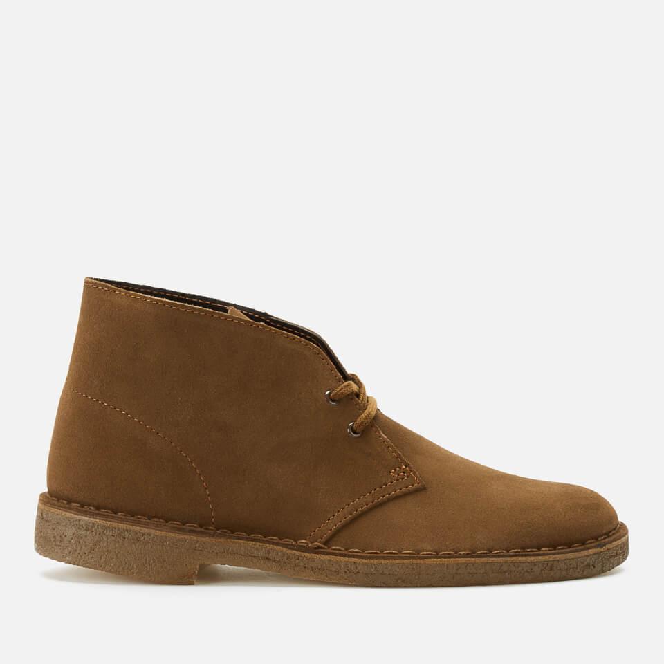 Clarks Suede Desert Boots in Brown for Men - Lyst