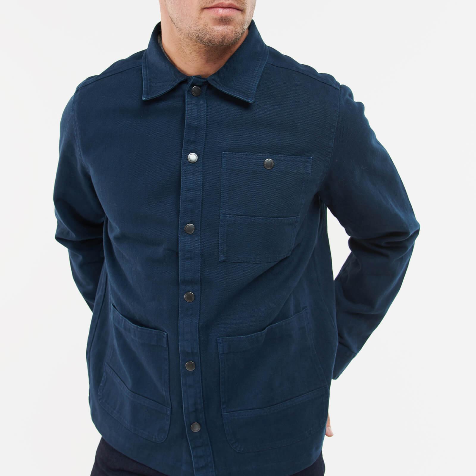 Barbour X Steve Mcqueen Josh Cotton-twill Shirt in Blue for Men | Lyst