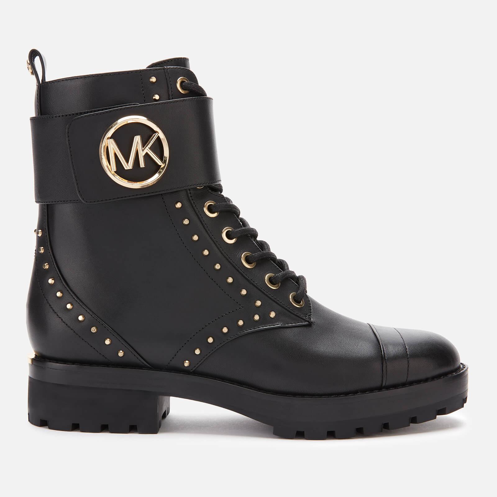 michael kors lace up boots