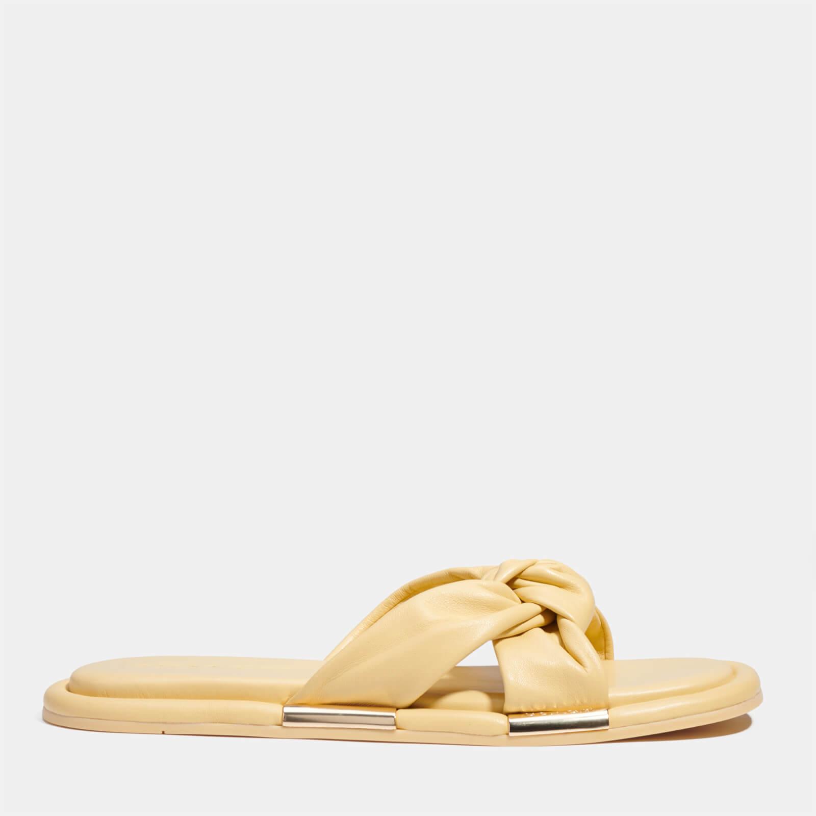 COACH Brooklyn Leather Sandals | Lyst