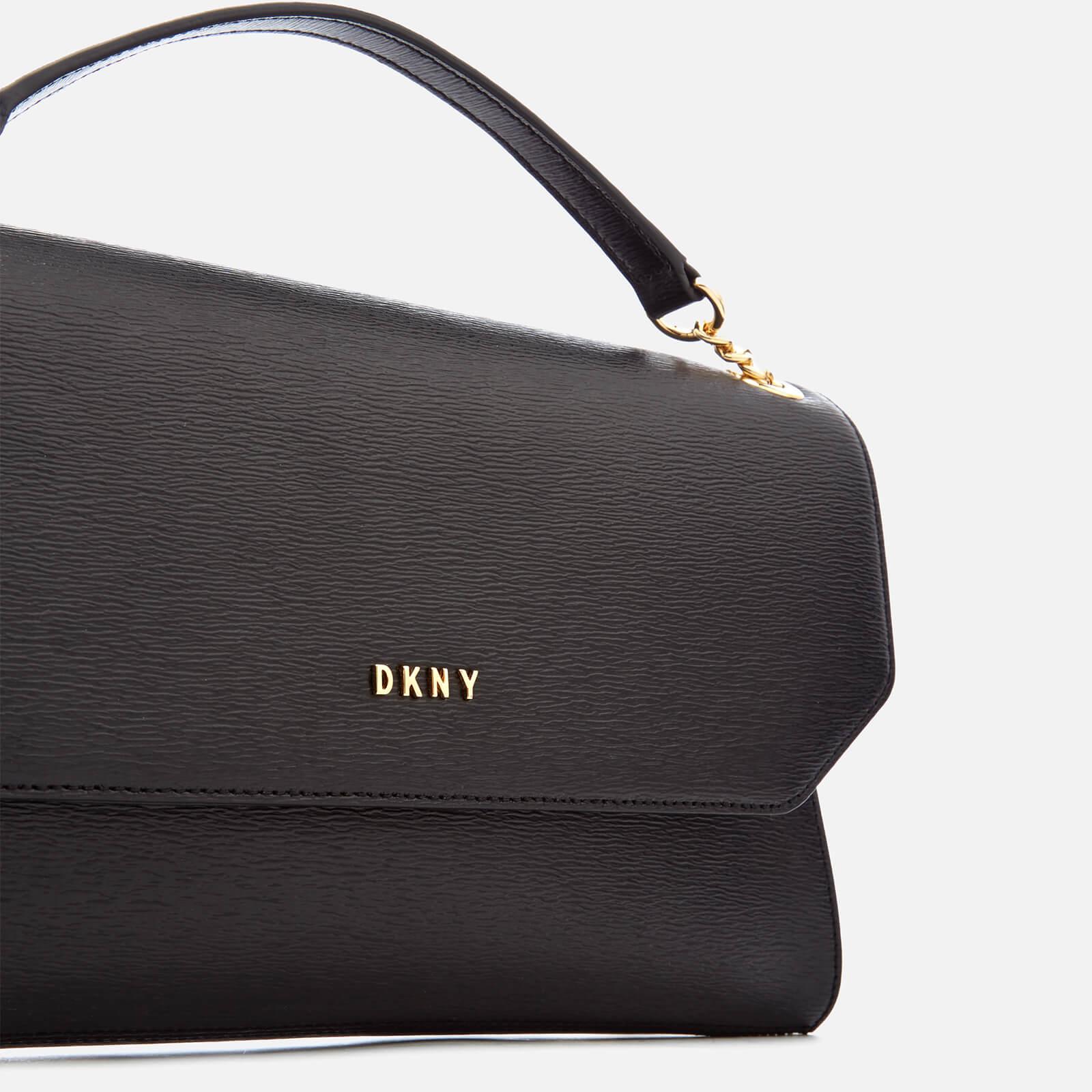 DKNY Leather Women's Bryant Envelope Clutch Bag in Black - Lyst