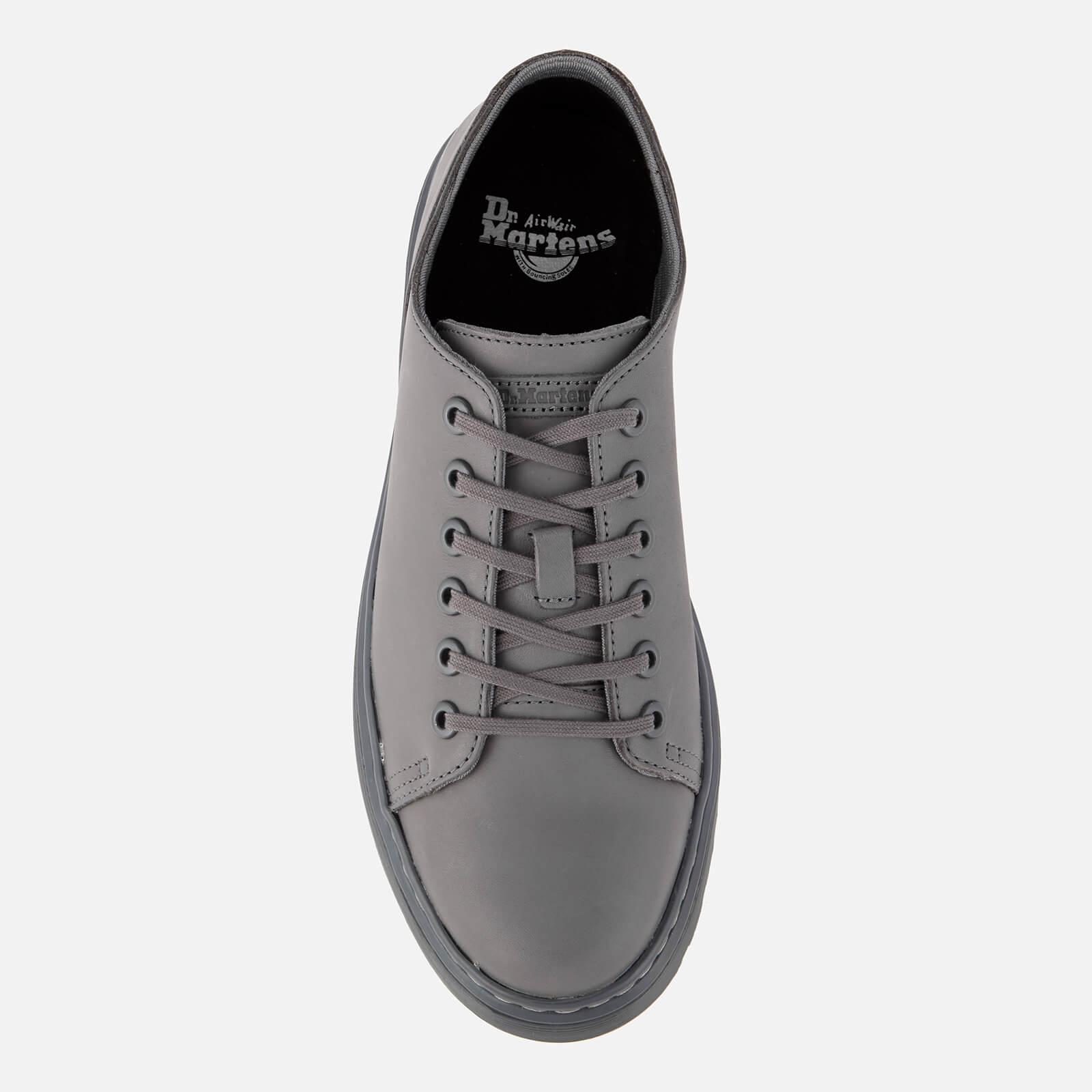 Dr. Martens Dante Sendal Leather 6-eye Shoes in Grey (Gray) for Men - Lyst