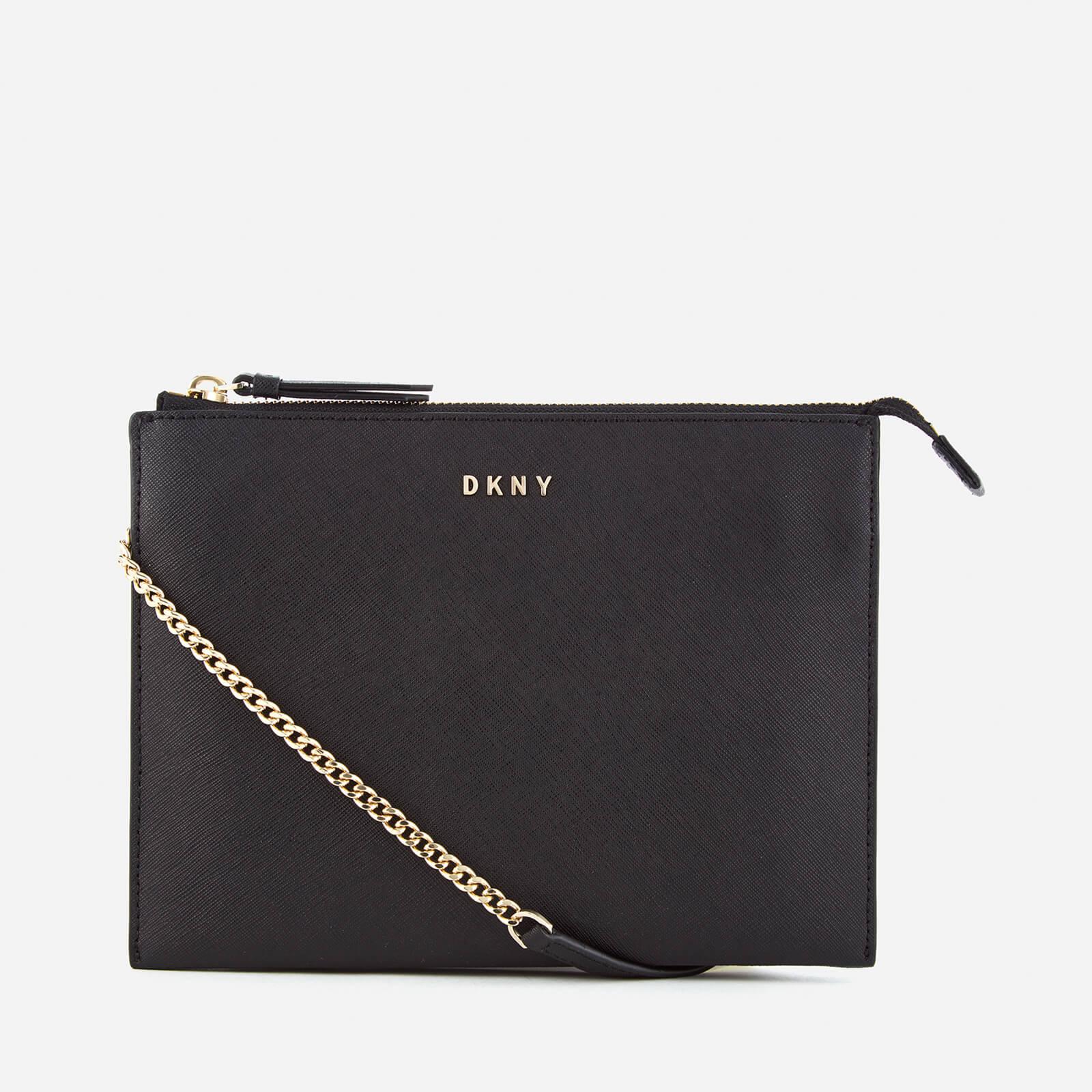 DKNY Bryant Park Top Zip Cross Body Chino/Caramel One Size: Handbags