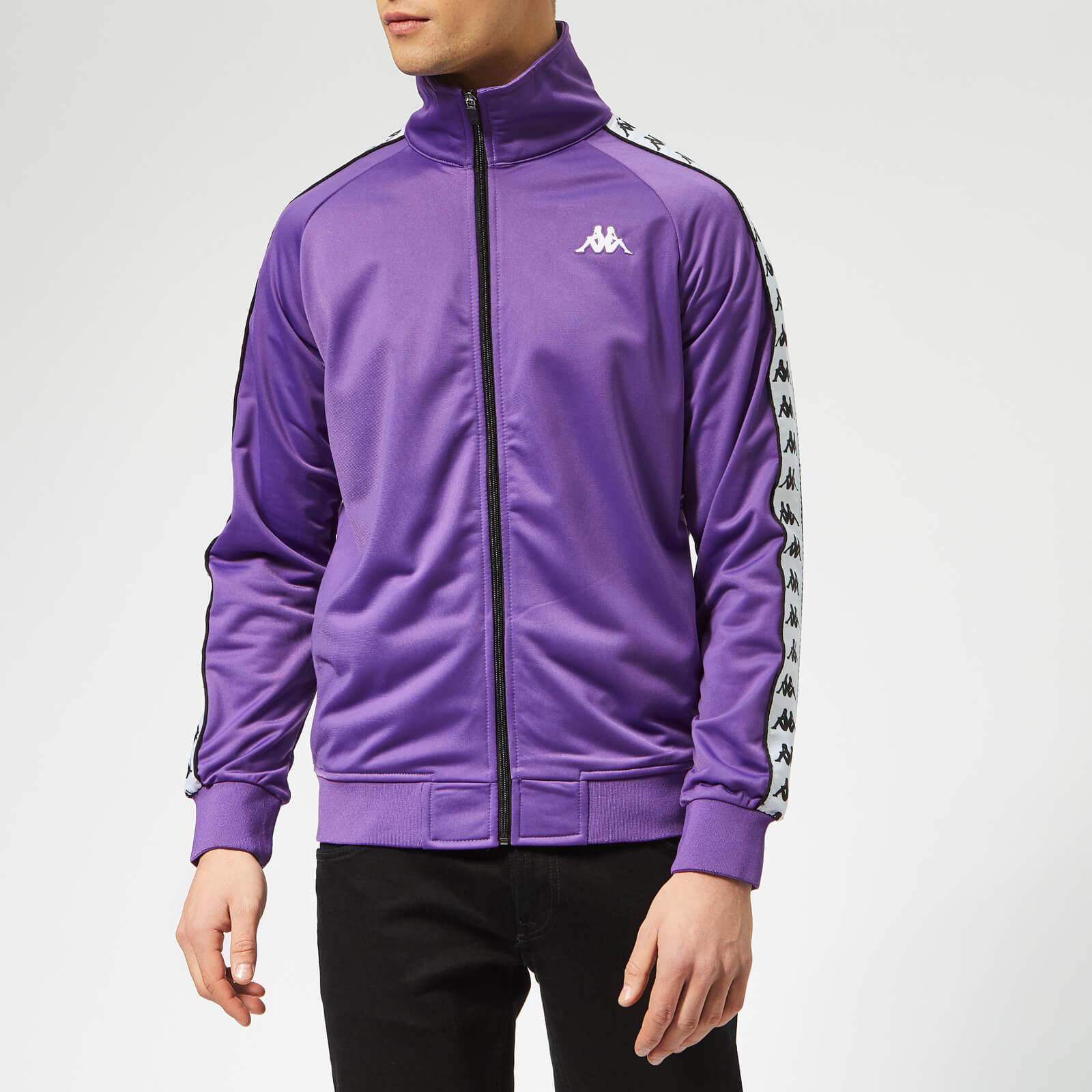 Kappa Synthetic Banda Anniston Track Jacket in Purple for Men - Lyst