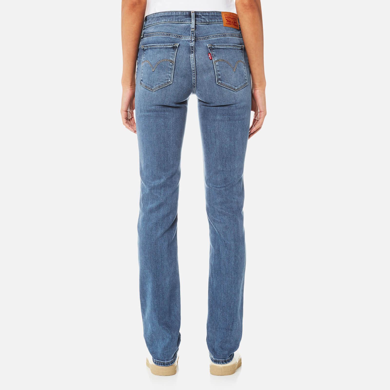 Levi's Denim Women's 712 Slim Jeans in Blue | Lyst