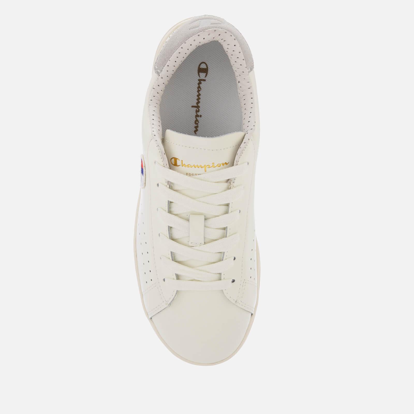 Champion Leather Court Club Trainers in White | Lyst