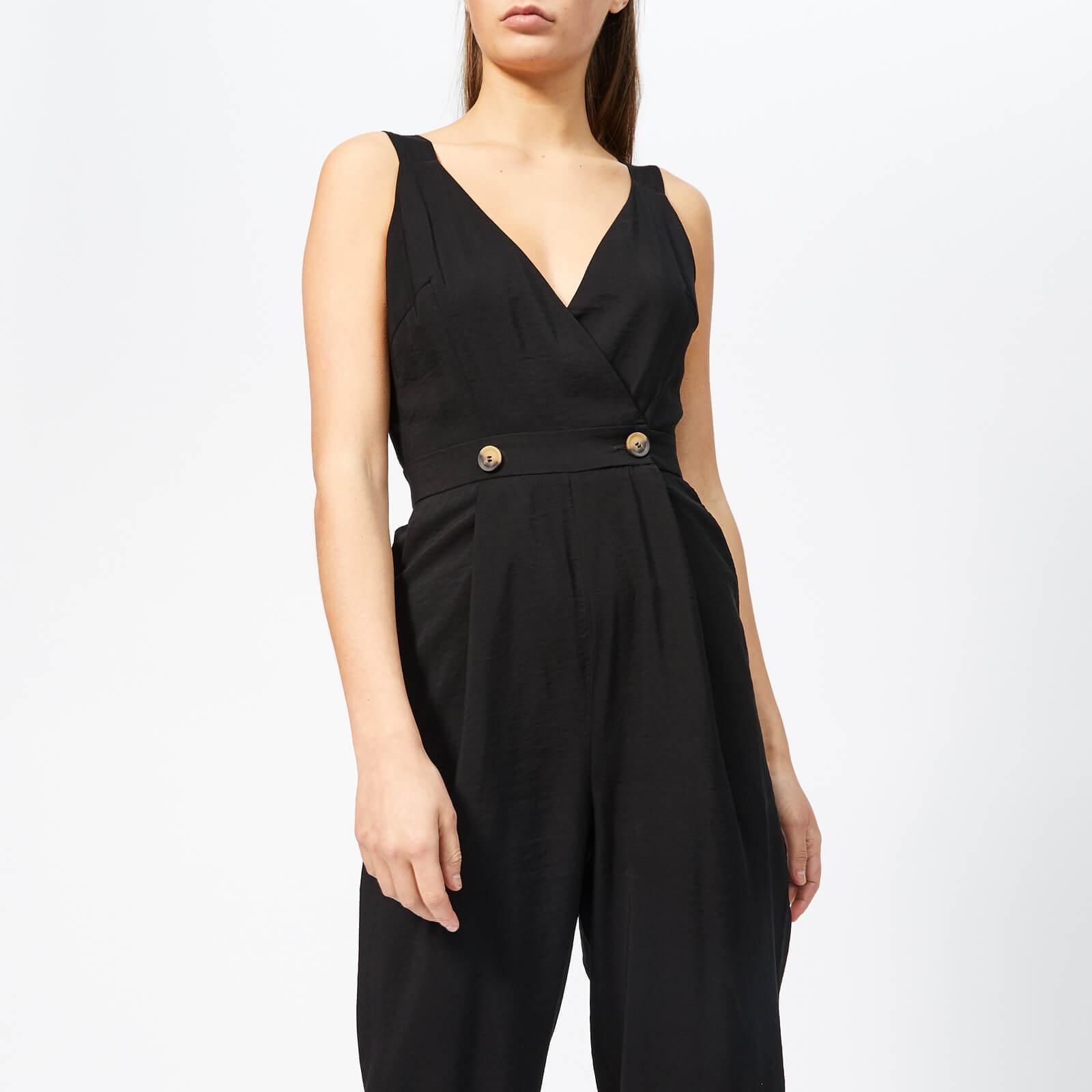 whistles lara button jumpsuit