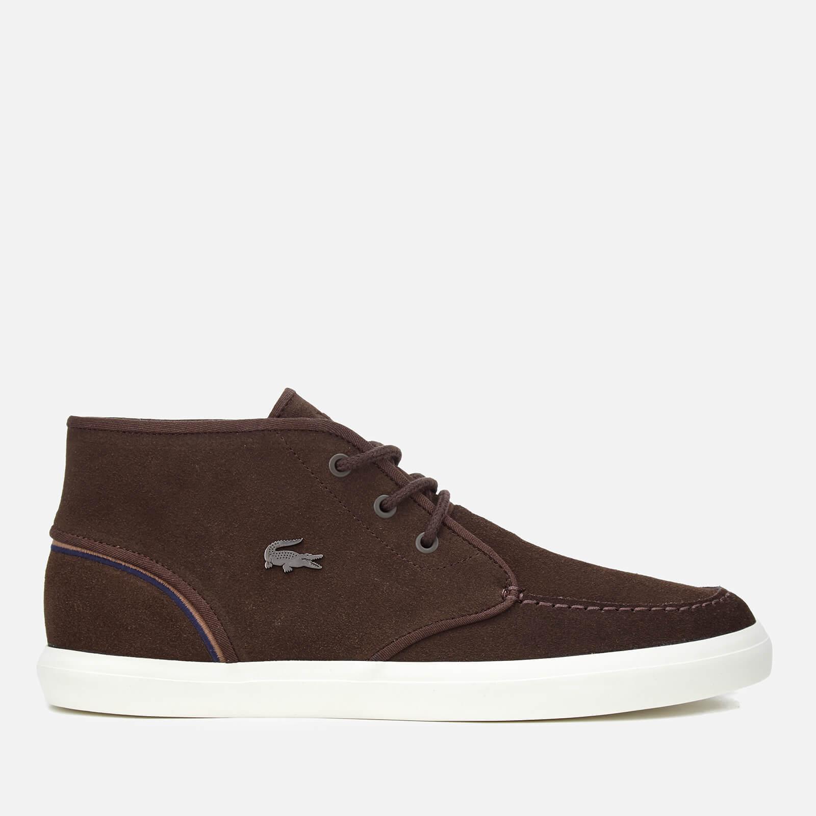 Lacoste Sevrin Mid 317 1 Chukka Boots in Brown for Men | Lyst Canada