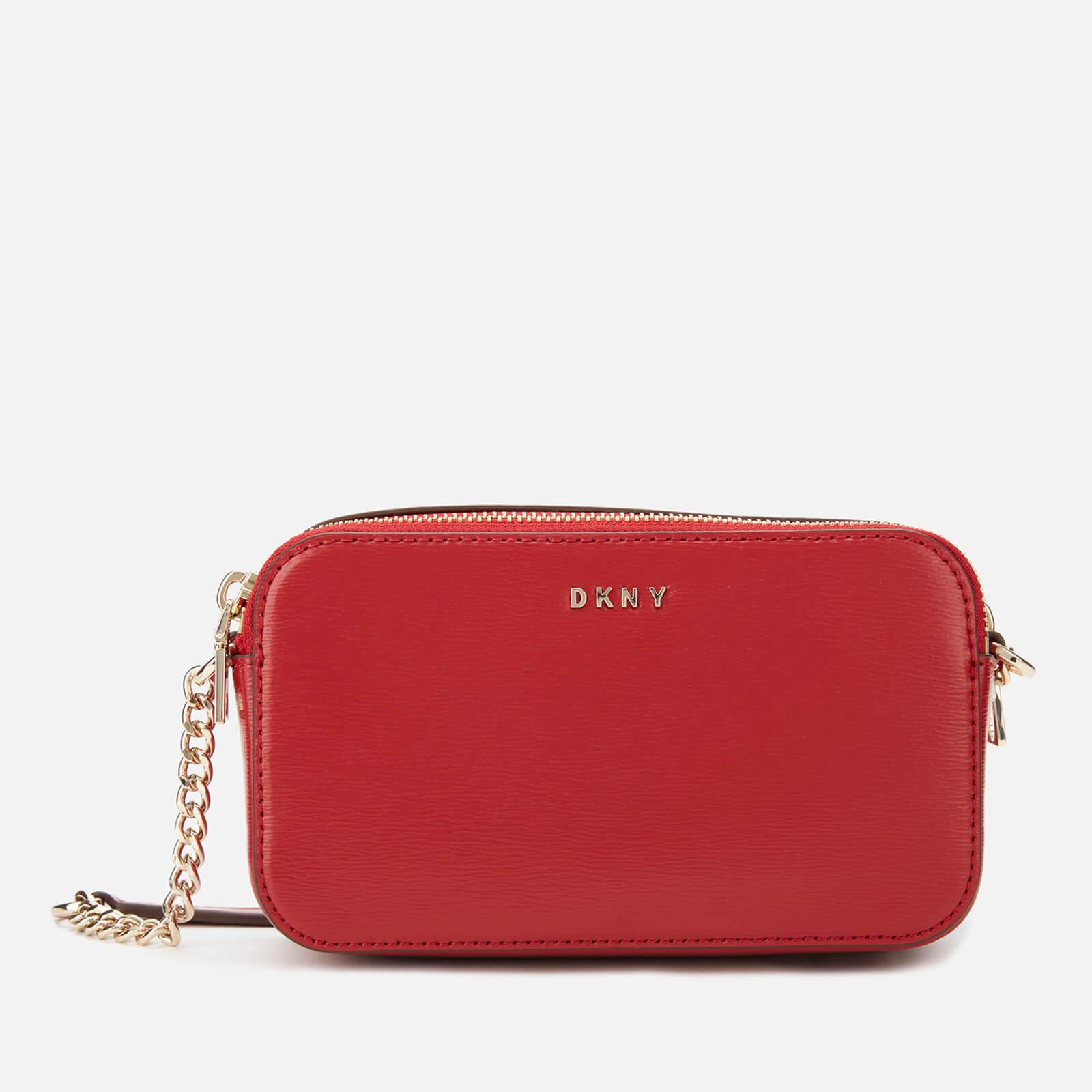 dkny red backpack