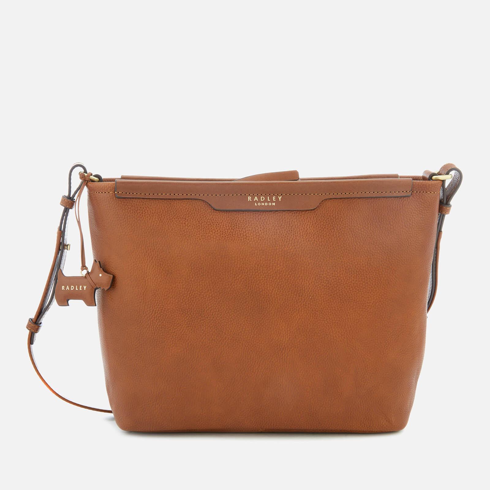 Radley Leather Patcham Palace Medium Cross Body Bag Ziptop in Tan (Brown) Lyst