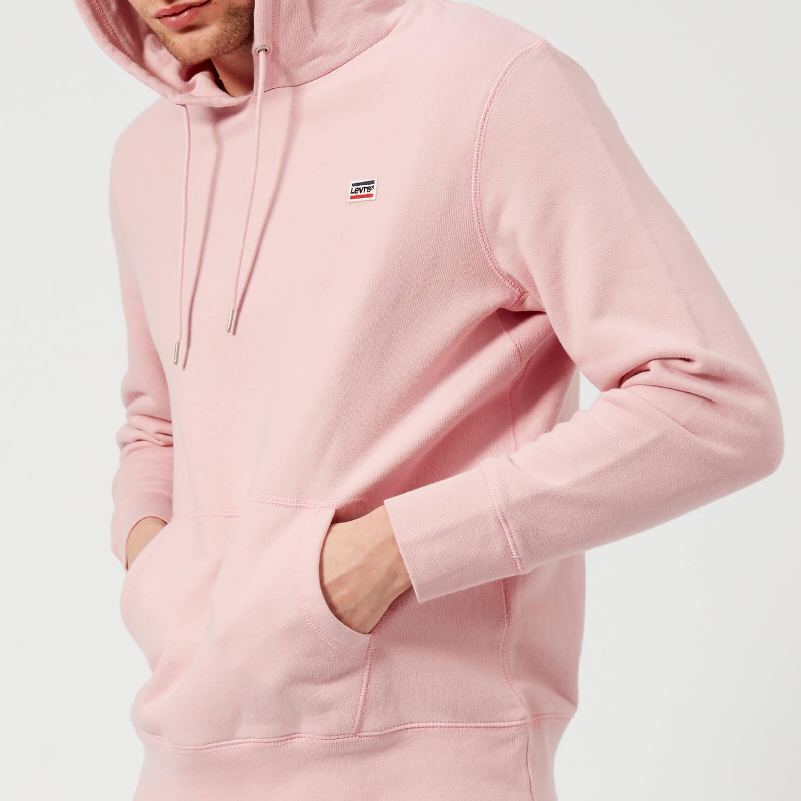 pink levi hoodie