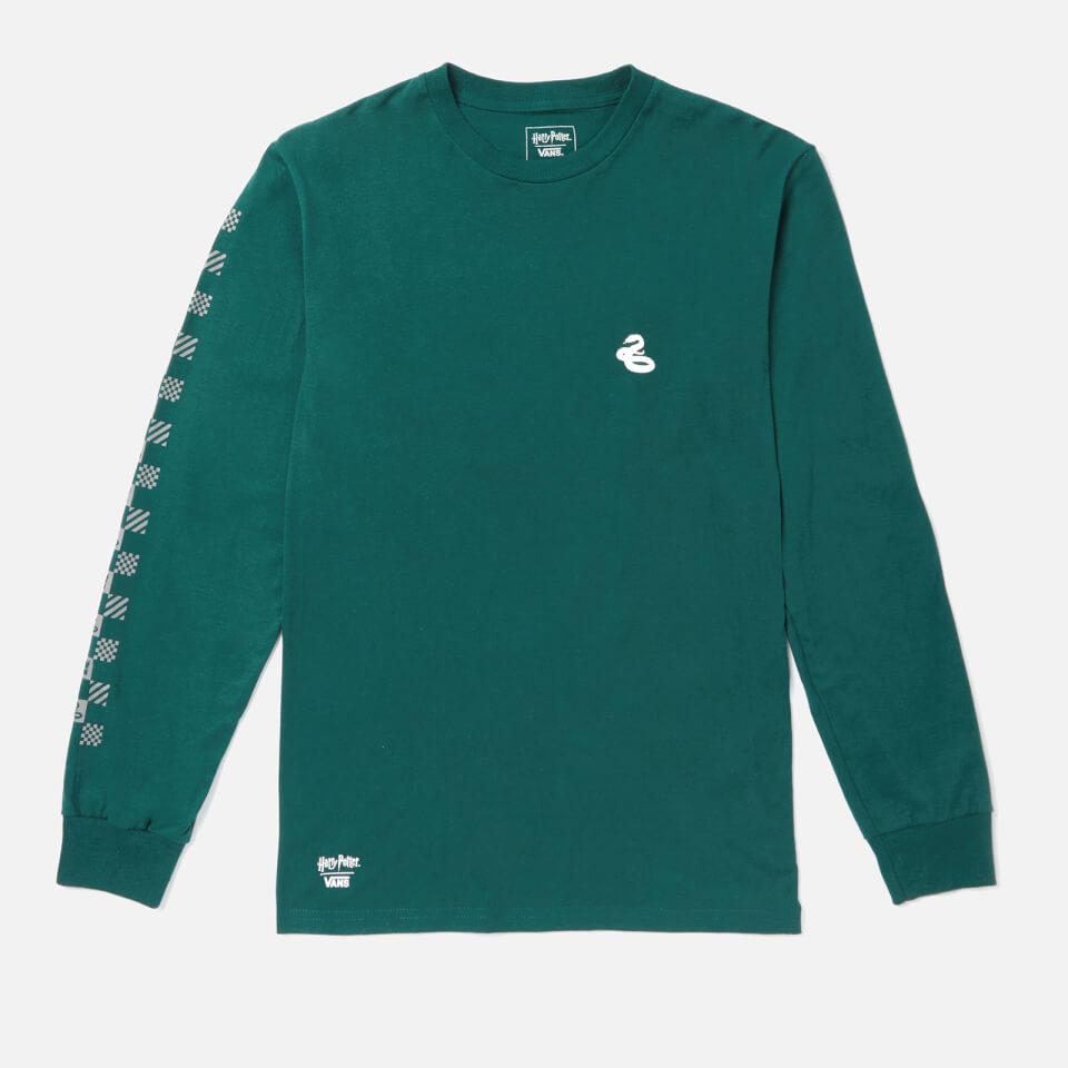 Vans Cotton X Harry Potter Slytherin Long Sleeve T-shirt in Green for Men |  Lyst