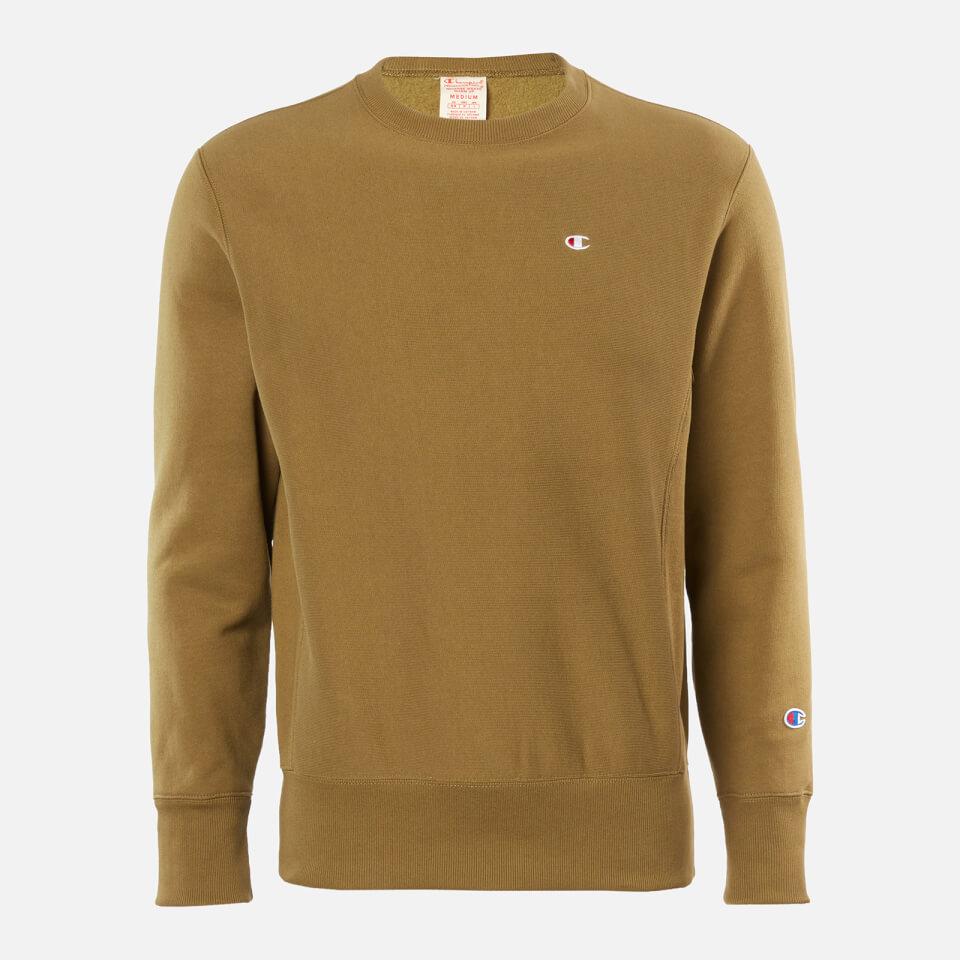sage green champion crewneck