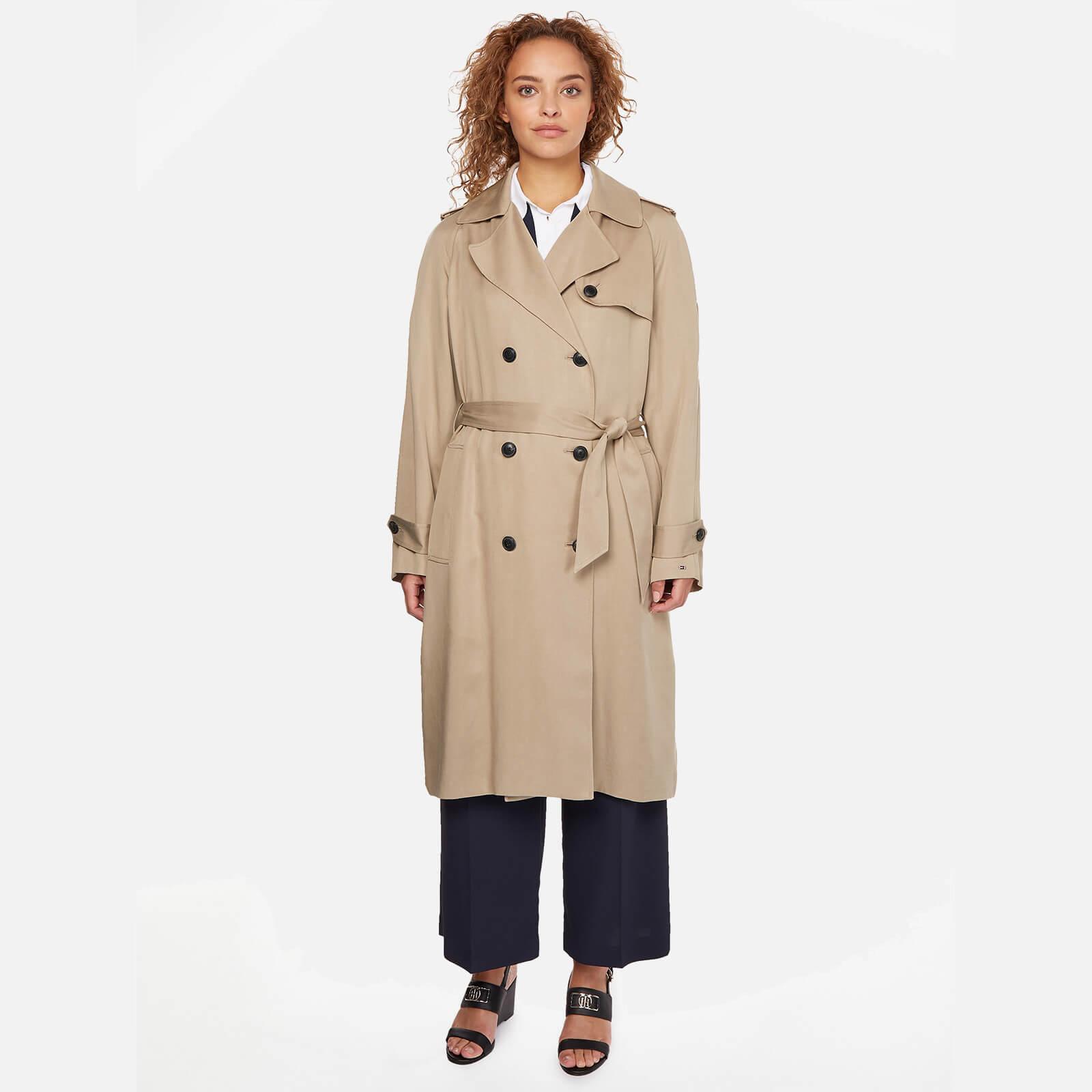 Tommy Hilfiger Cotton Trench in Beige (Natural) | Lyst