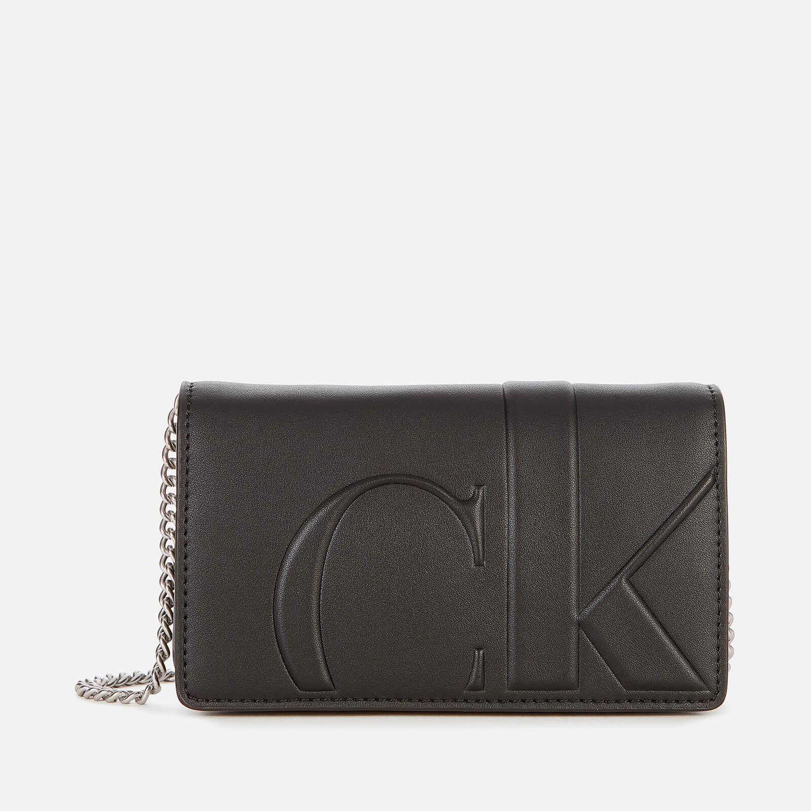 Calvin Klein Phone Cross Body Bag in Black | Lyst