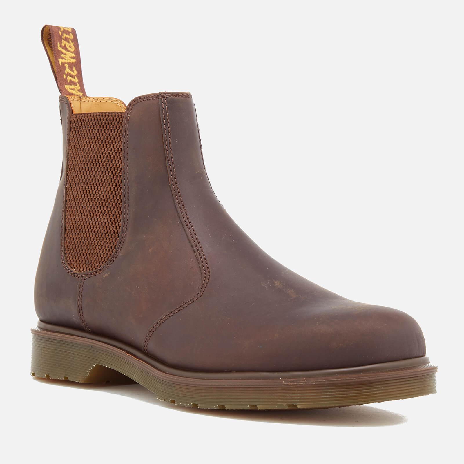 Dr. Martens Men's Core 2976 Leather Chelsea Boots in Brown for Men - Lyst