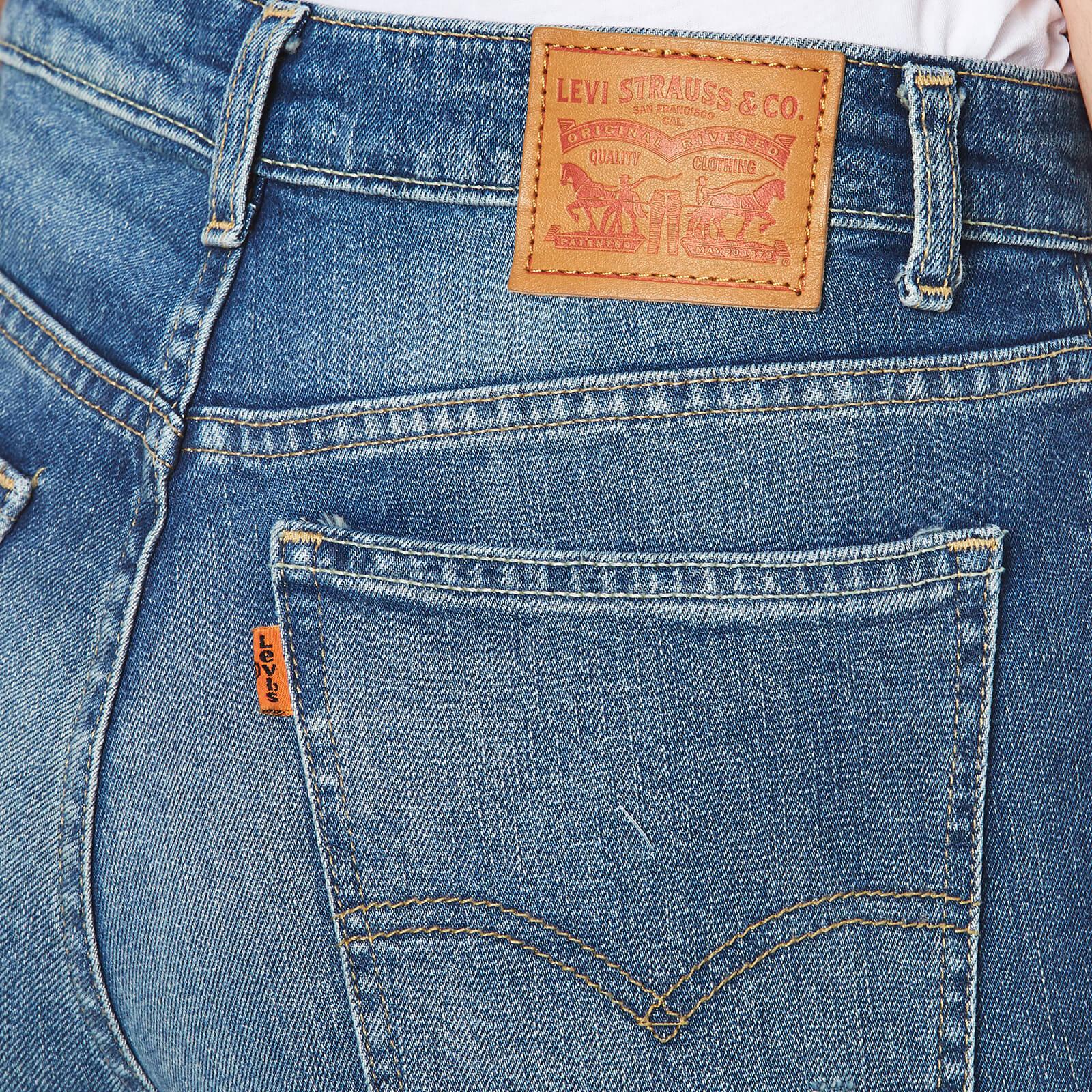 Levi's Denim Women's Orange Tab 721 Vintage High Skinny Jeans in Blue |  Lyst Australia