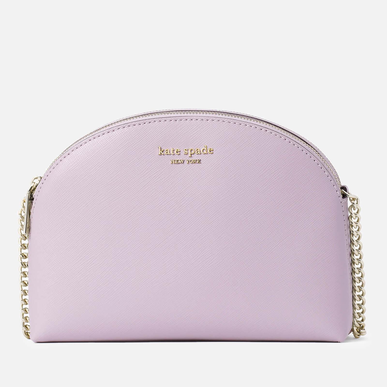 Kate Spade Spencer Saffiano Double Zip Cross Body Bag in Purple Lyst