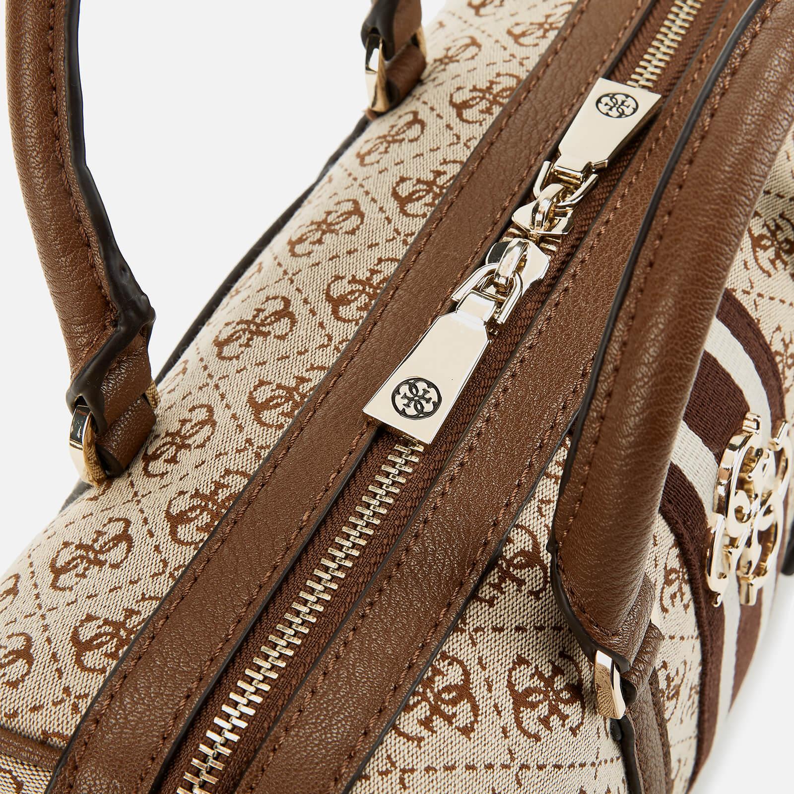Guess Canvas Bowler Bag Lyst