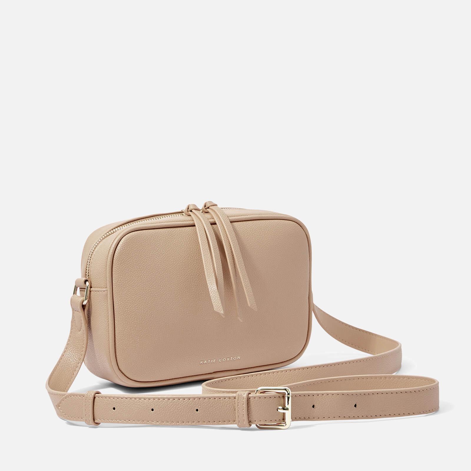 Katie Loxton Isla Faux Leather Shoulder Bag in Natural | Lyst