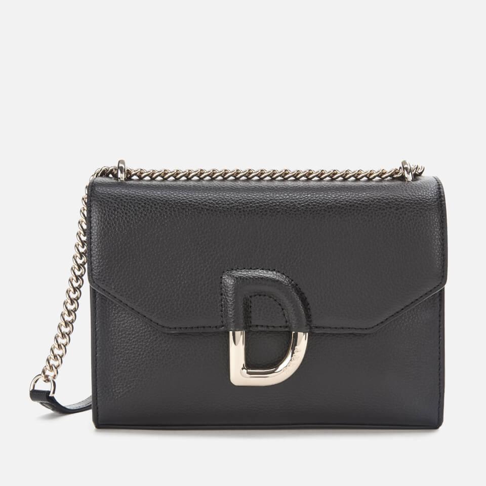 dkny flap over shoulder bolsa