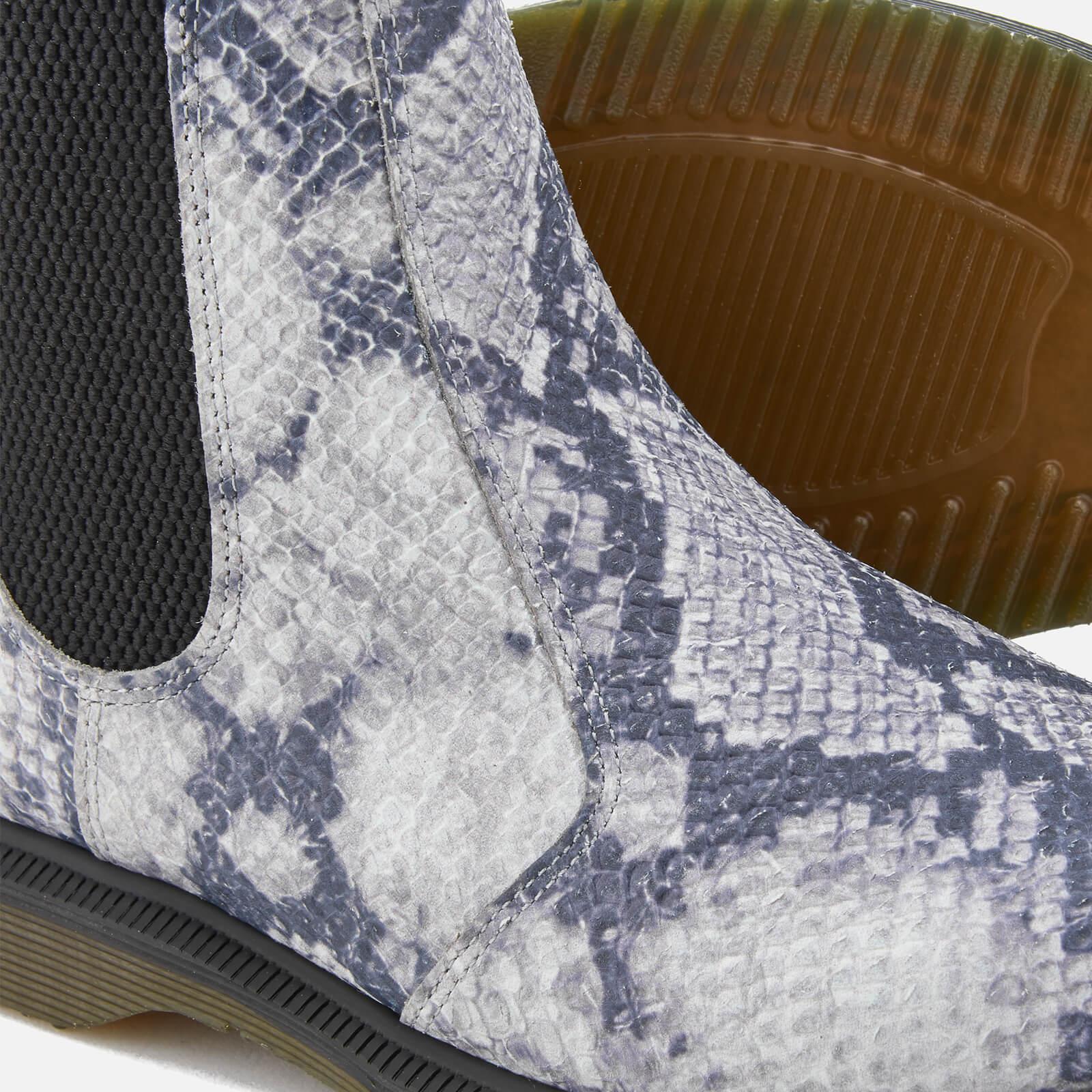 flora snake embossed chelsea boot,Free delivery,bobsherwood.net