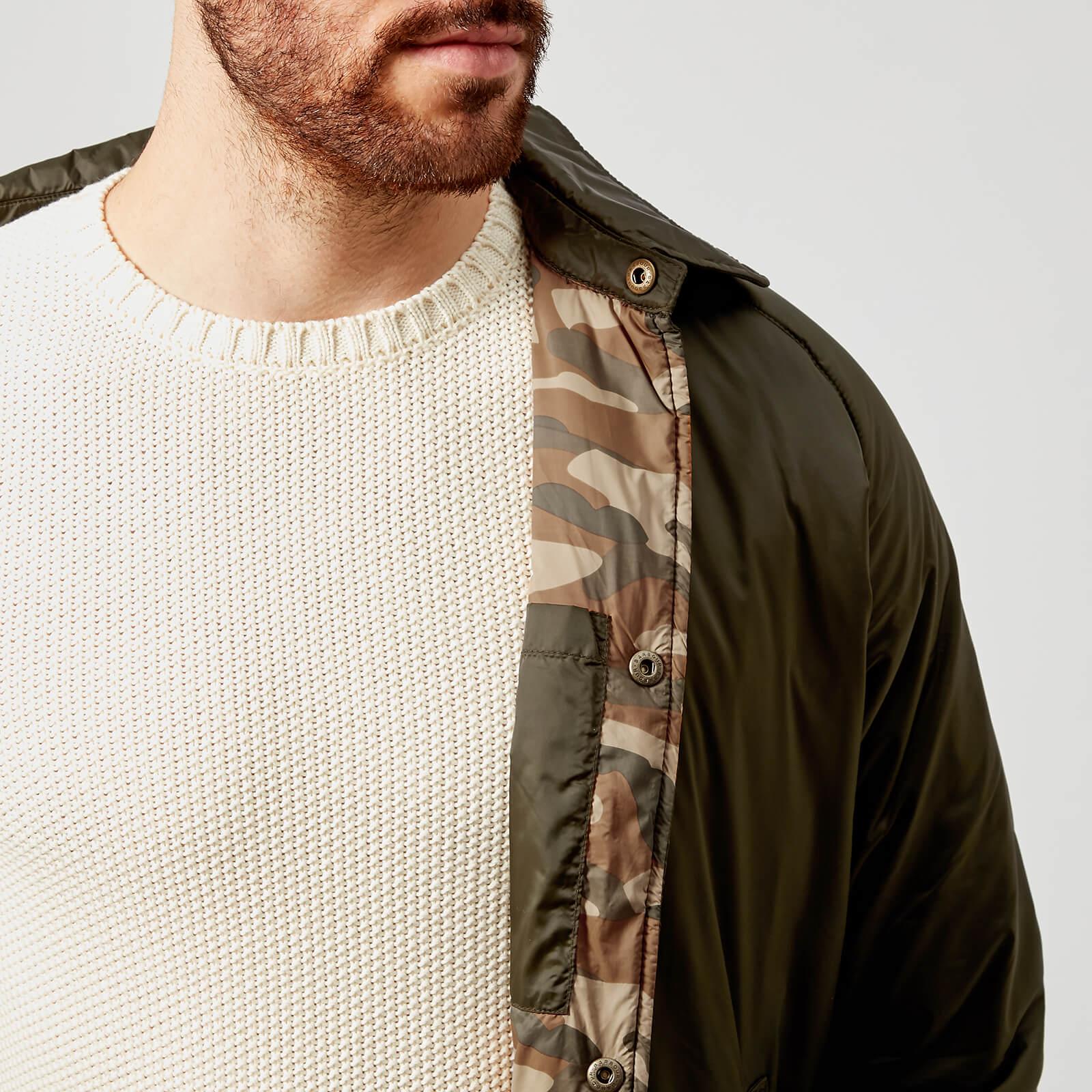 barbour eel quilted jacket