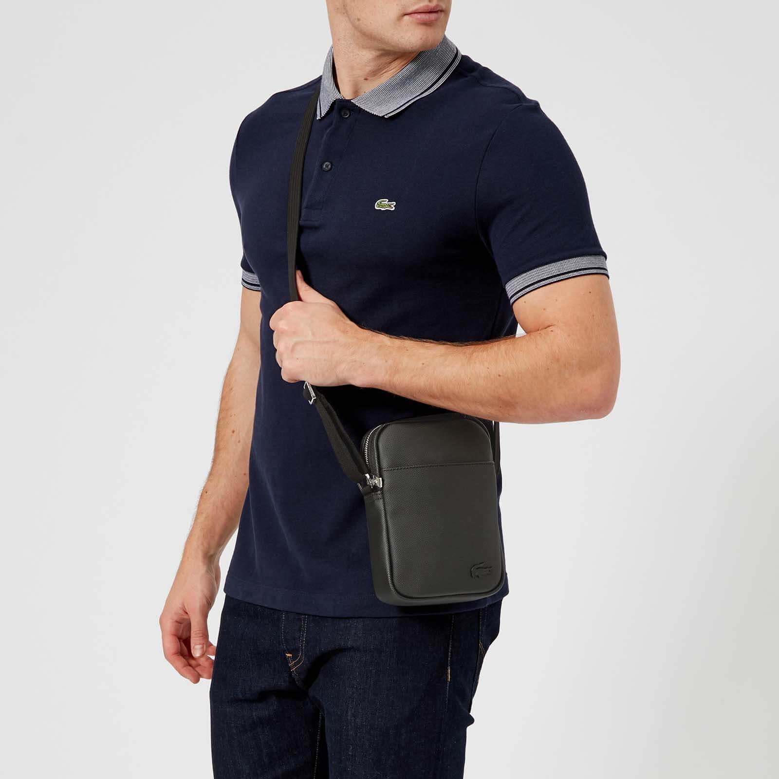 Lacoste Men's Slim Vertical Camera Bag 