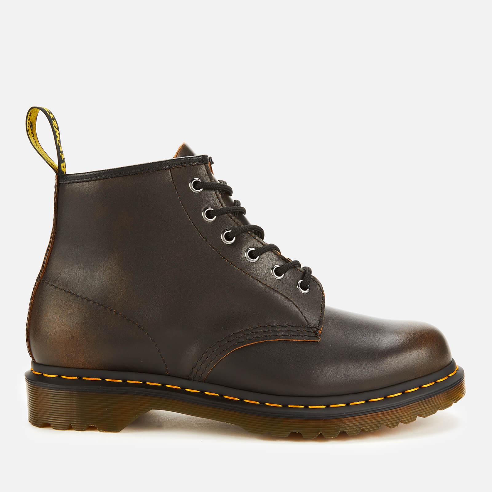 Dr. Martens 939 Crazy Horse Brown Leather Boots UK 10 US 11 Vtg Vintage Dr Martens 939 Ben Boots Brown Leather | Made  main image 3