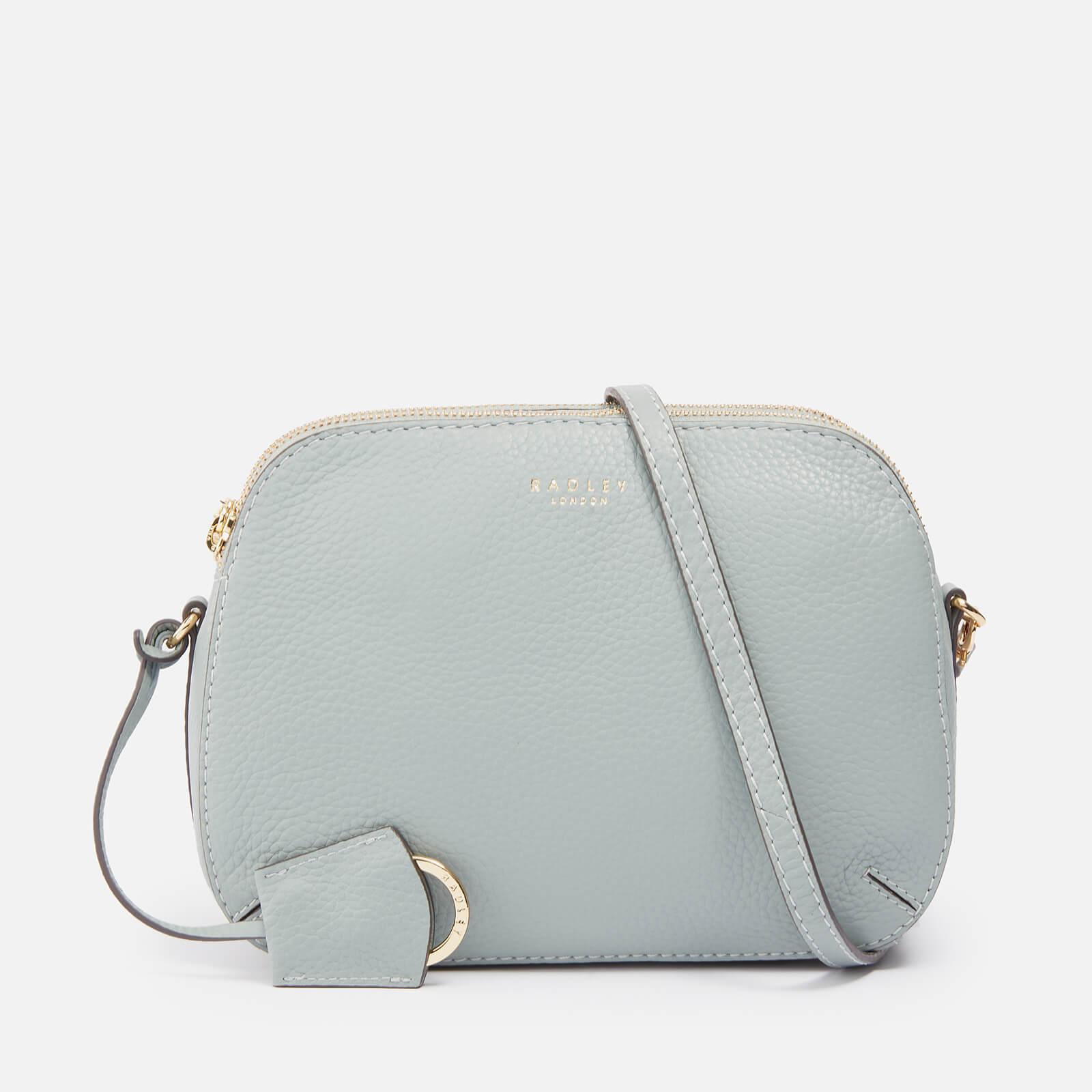 Radley Dukes Place Leather Medium Crossbody Bag in Natural