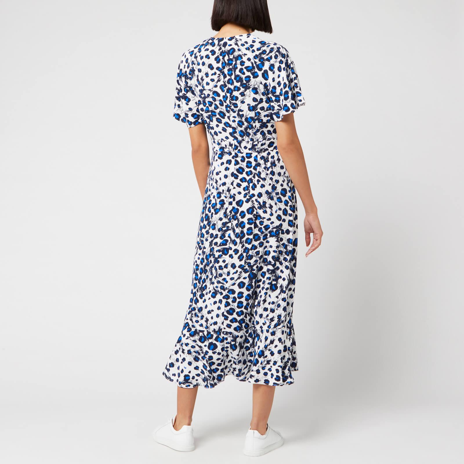 whistles brushed leopard dress